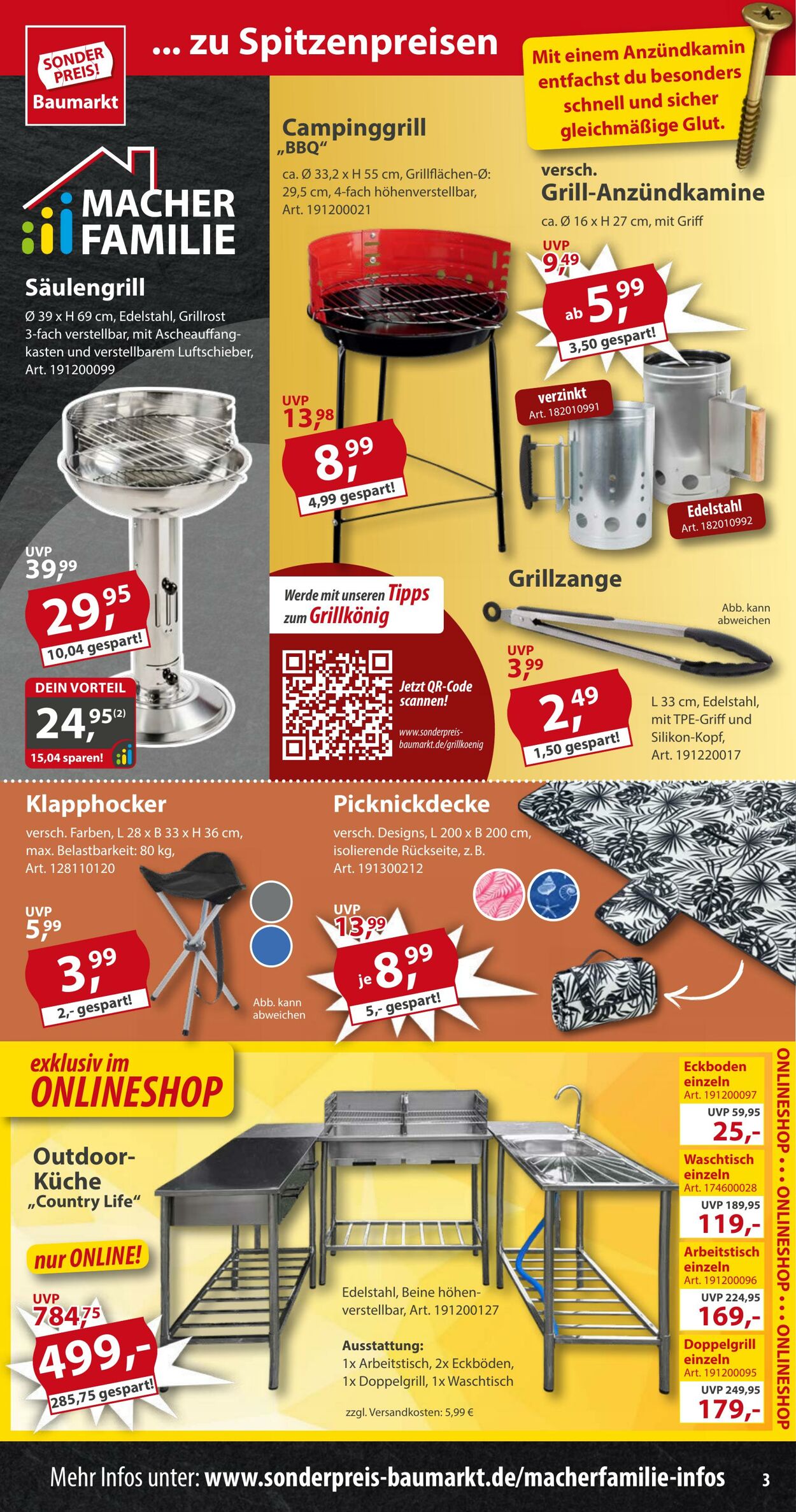 Prospekt Sonderpreis Baumarkt 07.06.2025 - 21.06.2025