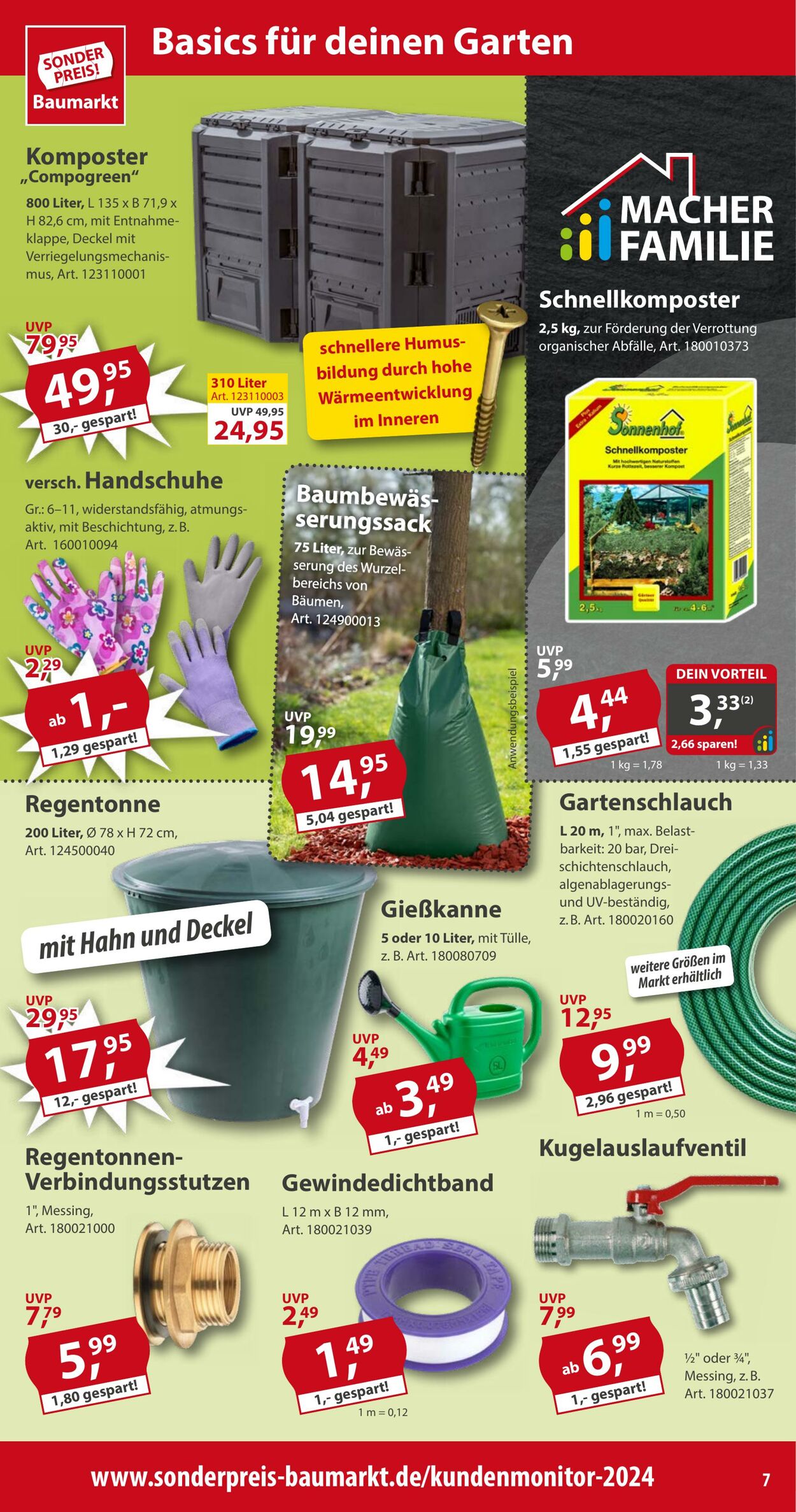 Prospekt Sonderpreis Baumarkt 07.06.2025 - 21.06.2025