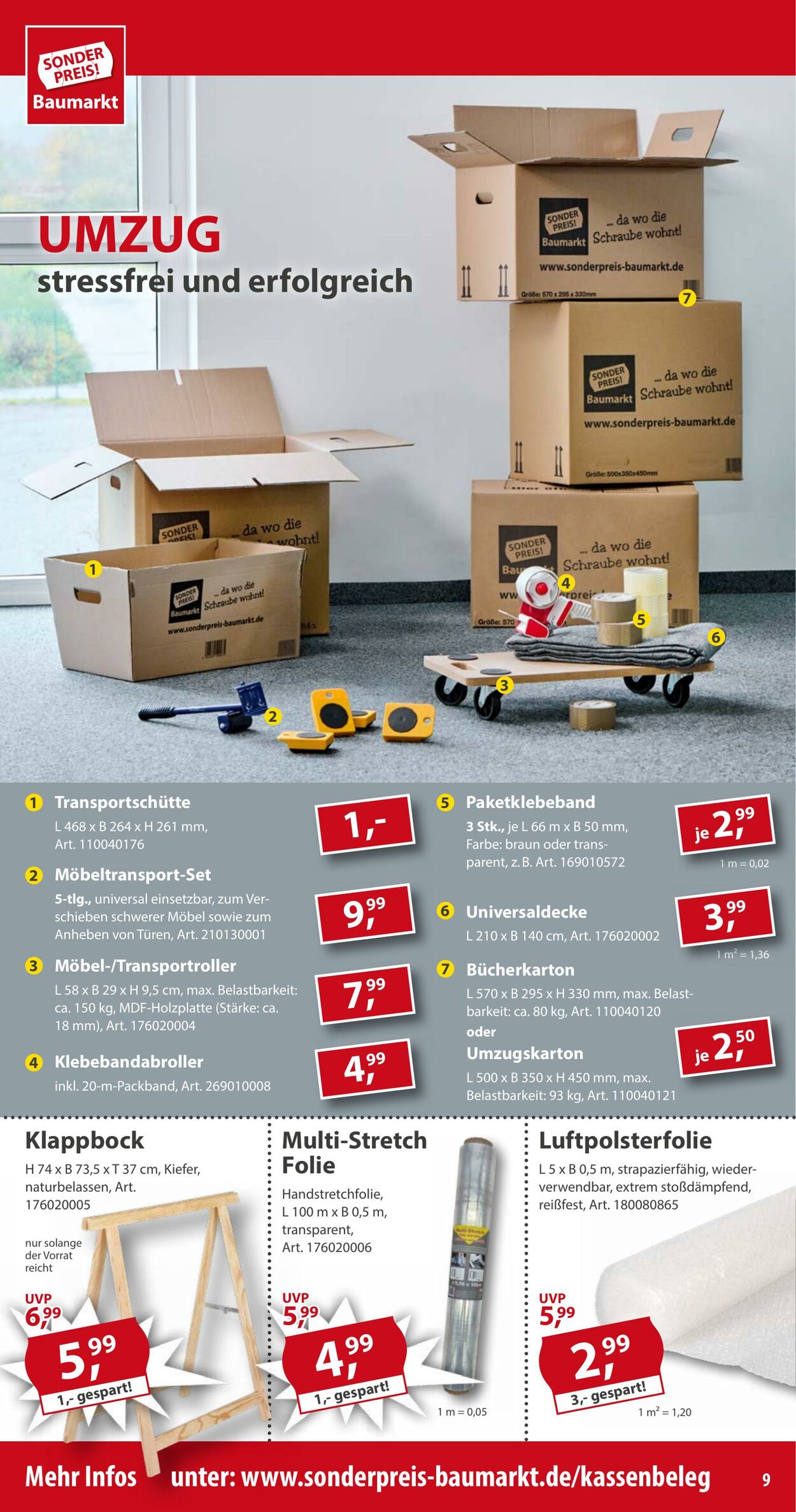 Prospekt Sonderpreis Baumarkt 07.06.2025 - 21.06.2025