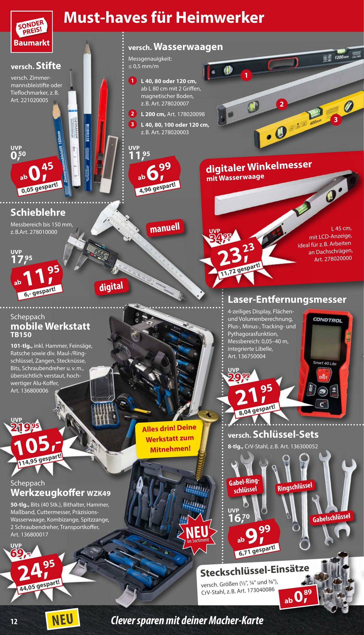Prospekt Sonderpreis Baumarkt 07.06.2025 - 21.06.2025