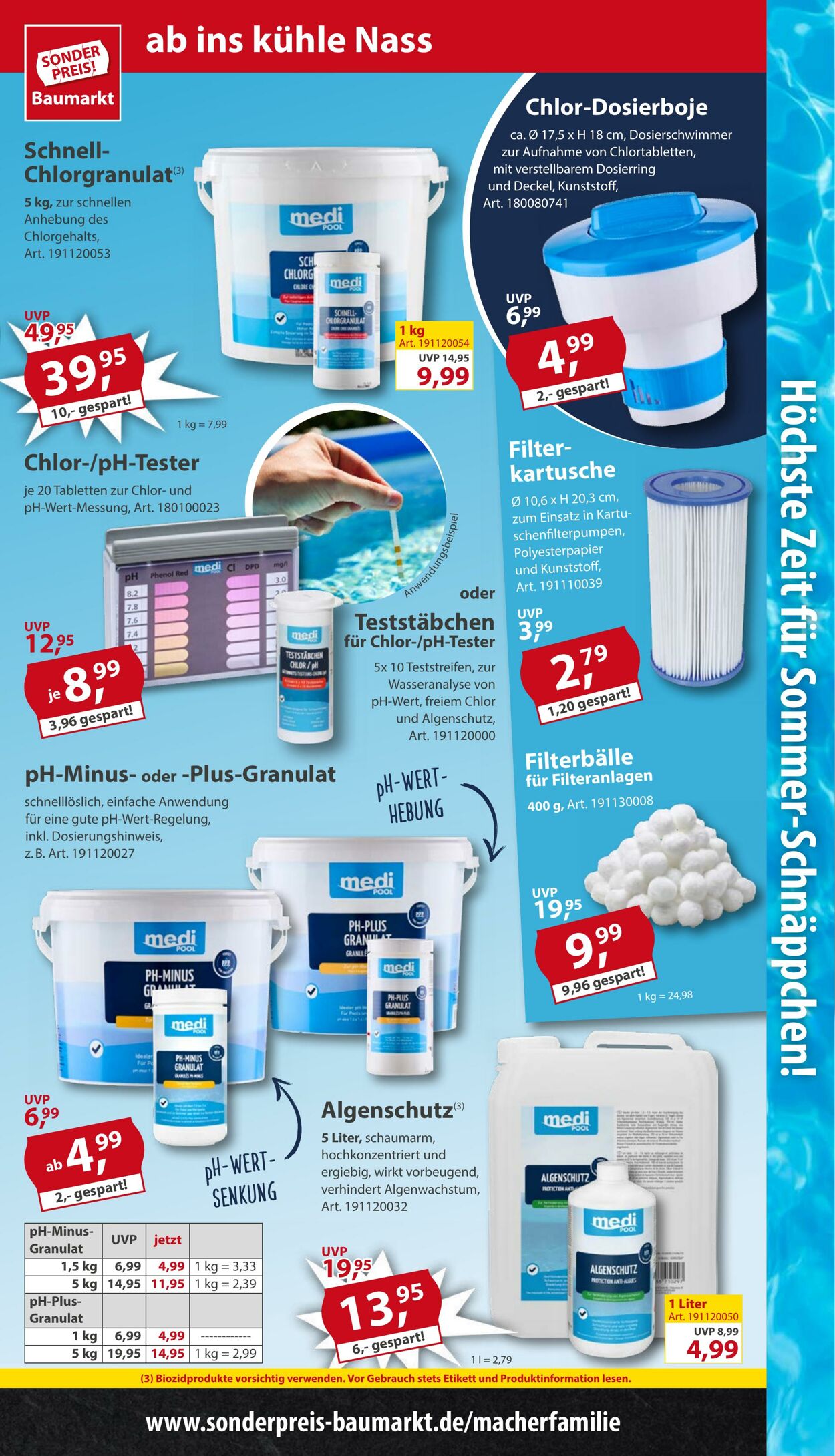 Prospekt Sonderpreis Baumarkt 07.06.2025 - 21.06.2025
