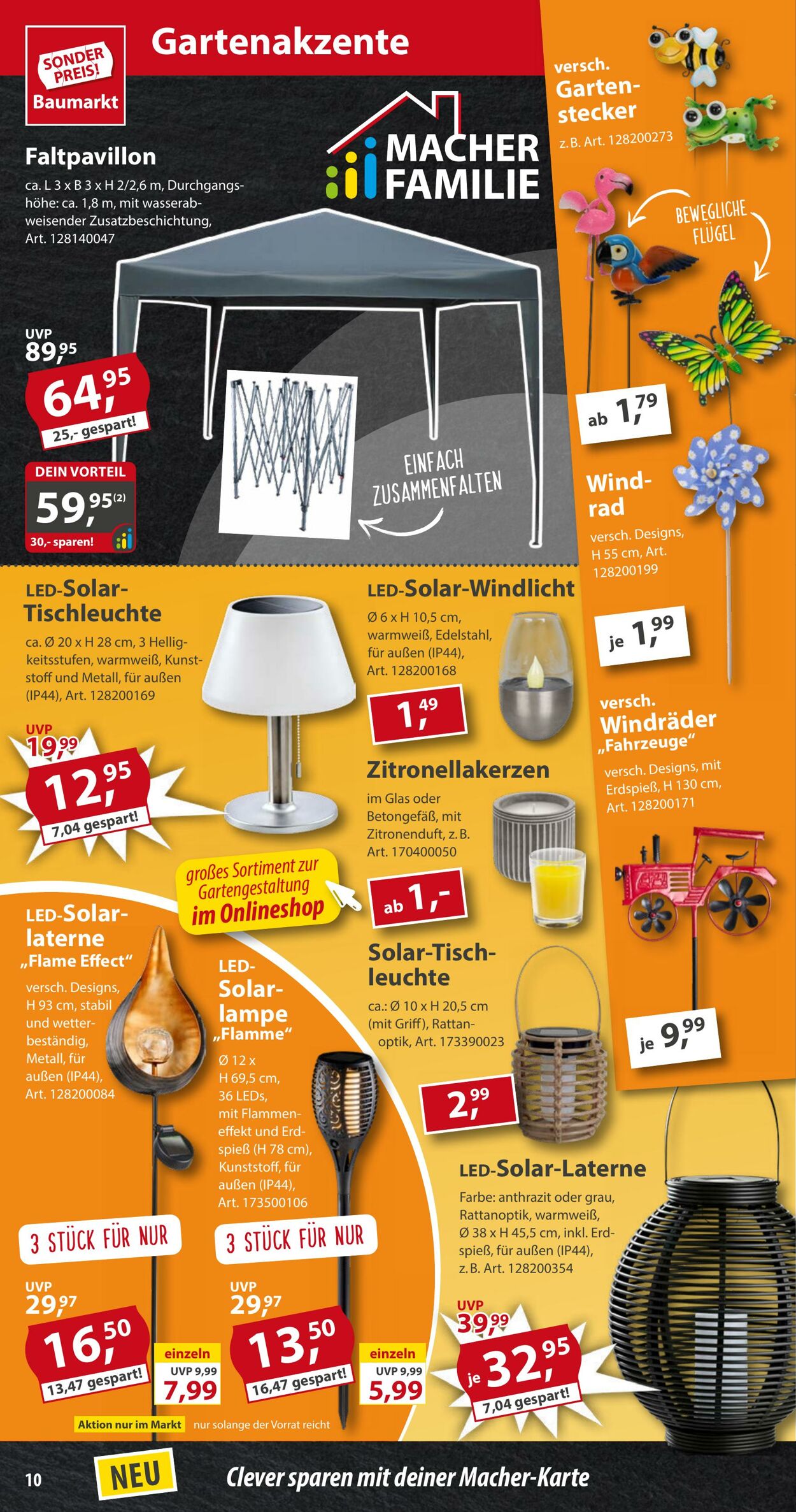 Prospekt Sonderpreis Baumarkt 07.06.2025 - 21.06.2025