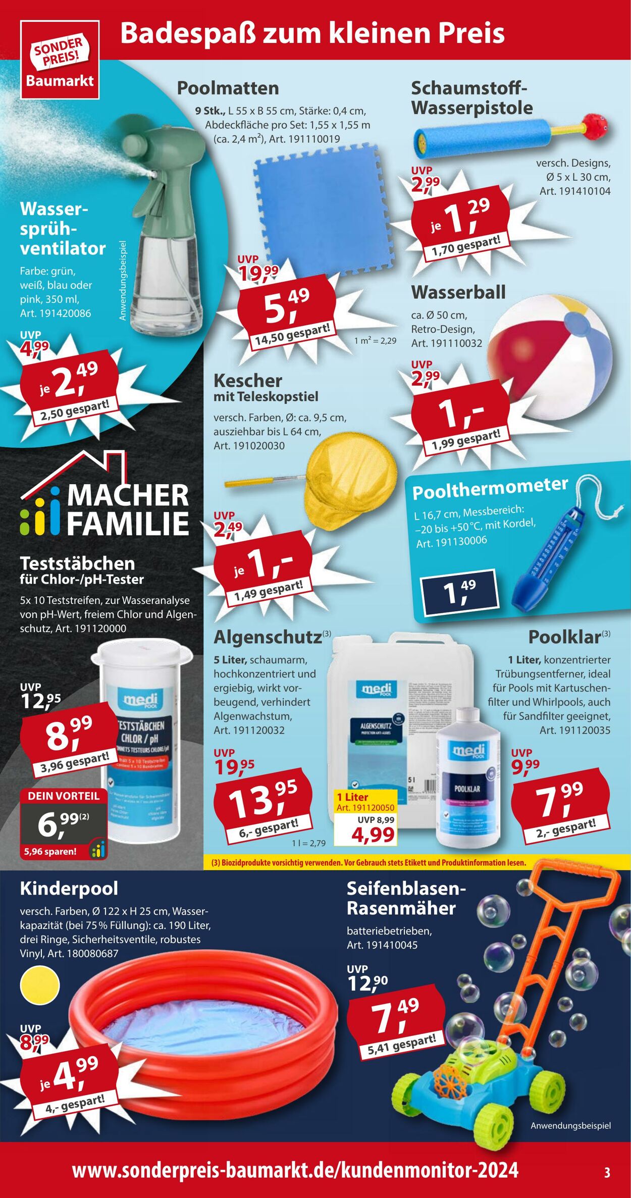 Prospekt Sonderpreis Baumarkt 21.06.2025 - 05.07.2025
