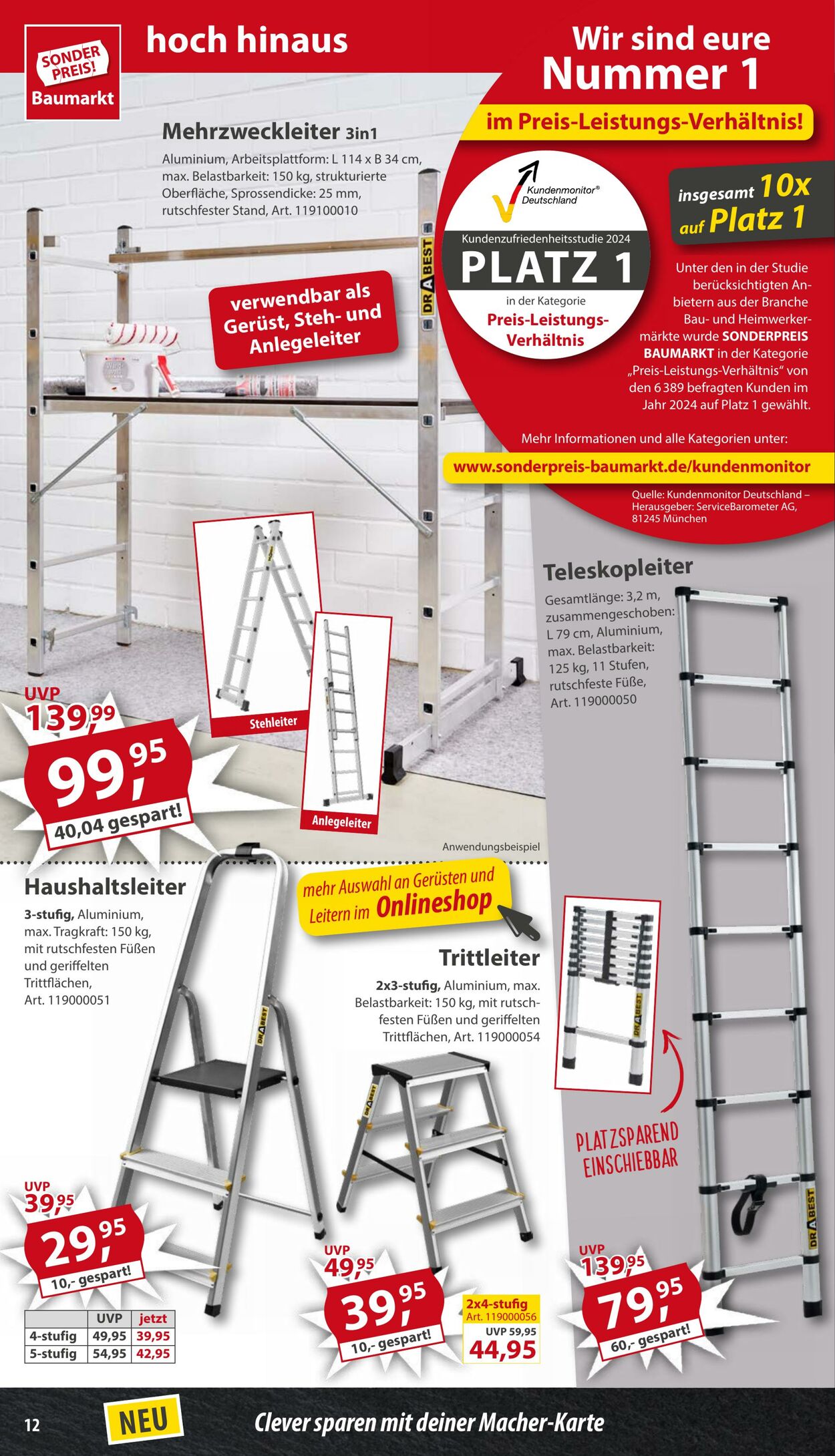 Prospekt Sonderpreis Baumarkt 21.06.2025 - 05.07.2025