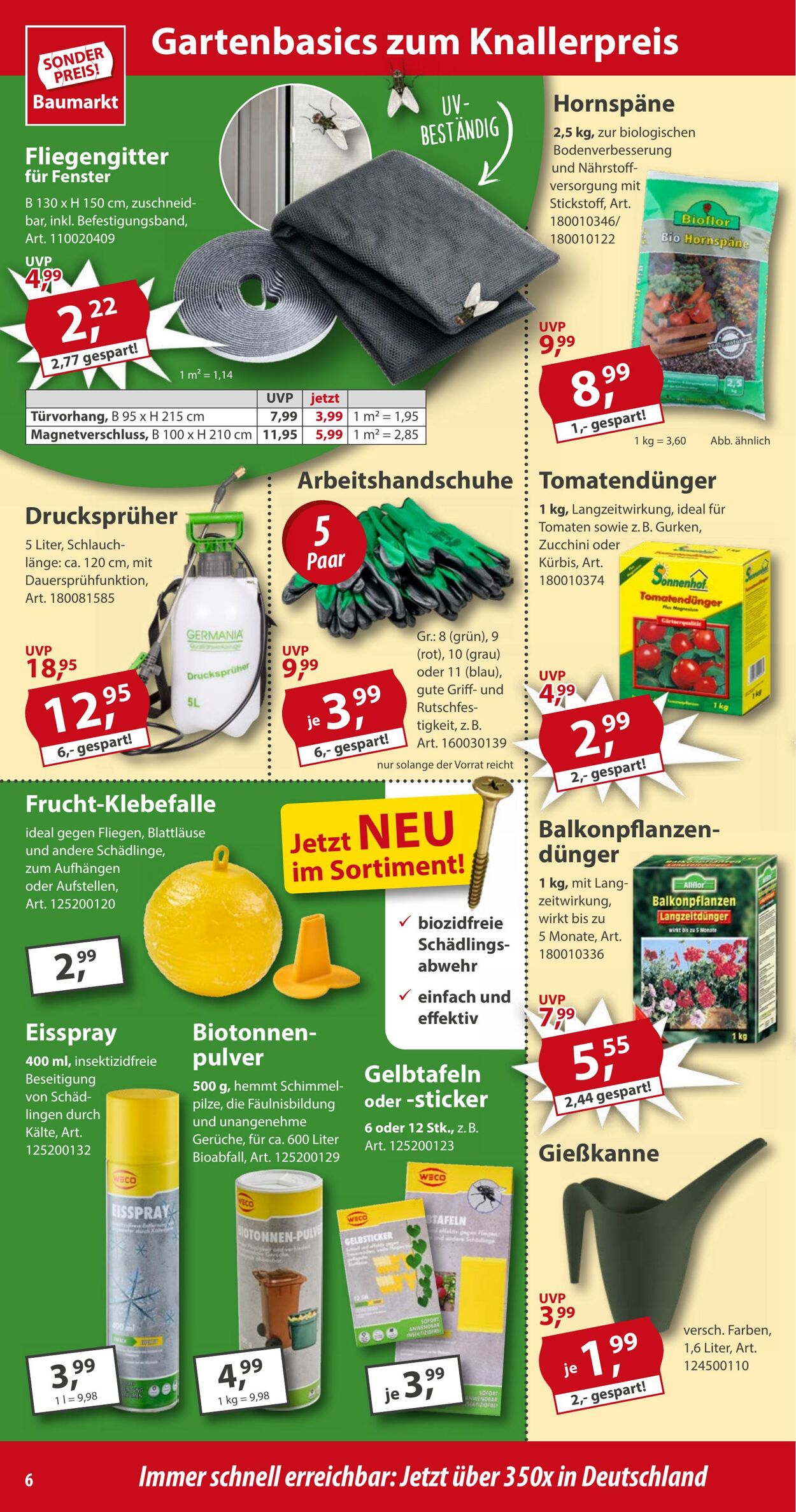 Prospekt Sonderpreis Baumarkt 21.06.2025 - 05.07.2025