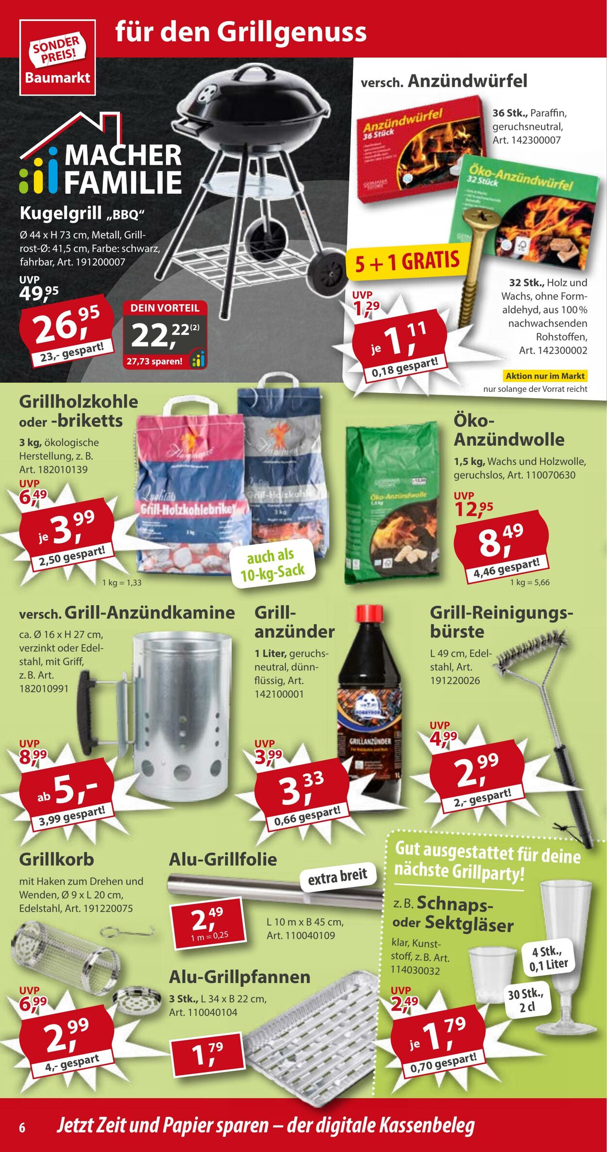 Prospekt Sonderpreis Baumarkt 05.07.2025 - 19.07.2025
