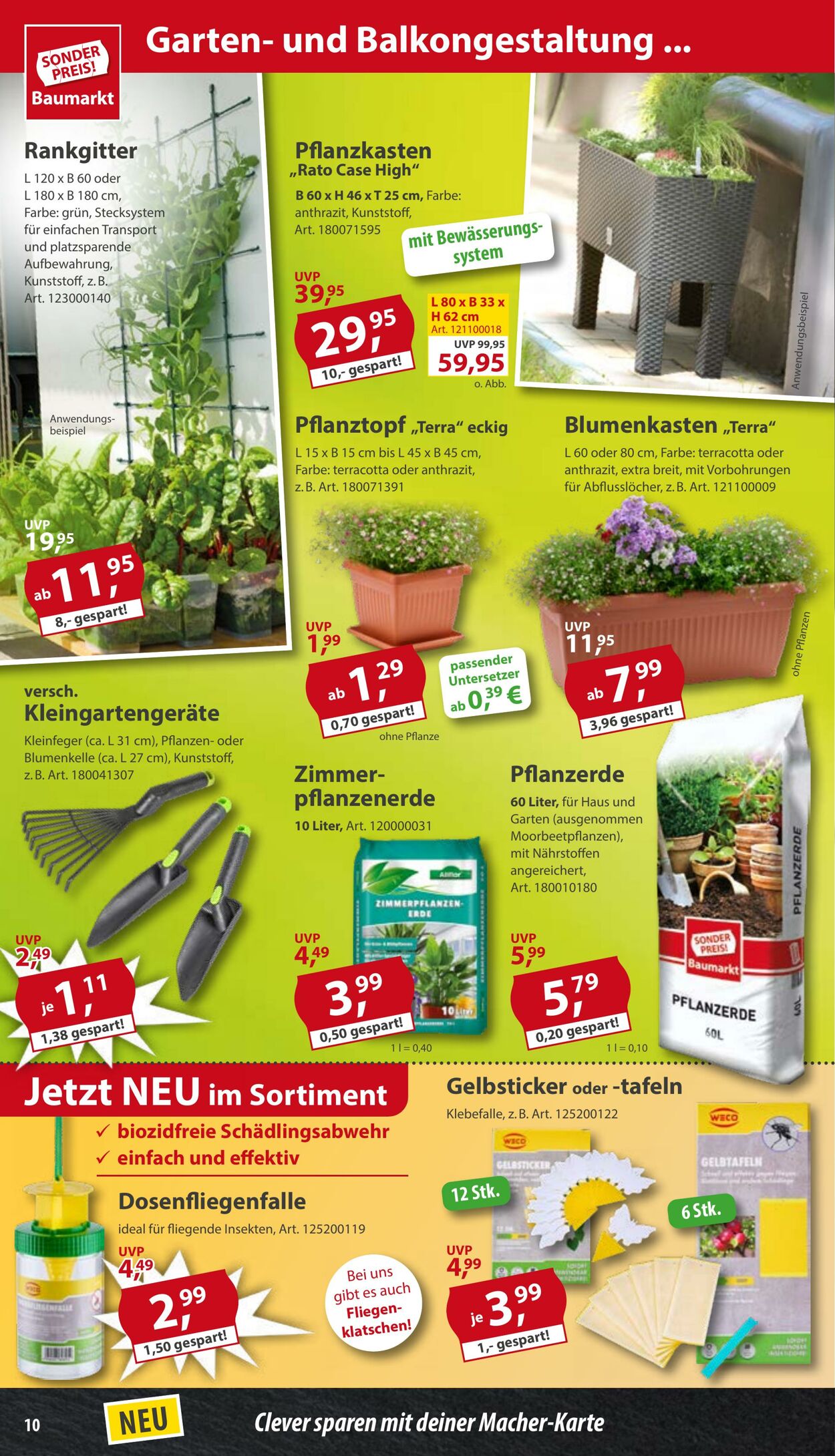 Prospekt Sonderpreis Baumarkt 05.07.2025 - 19.07.2025