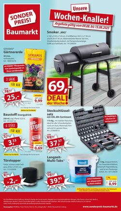 Prospekt Sonderpreis Baumarkt 02.08.2025 - 16.08.2025