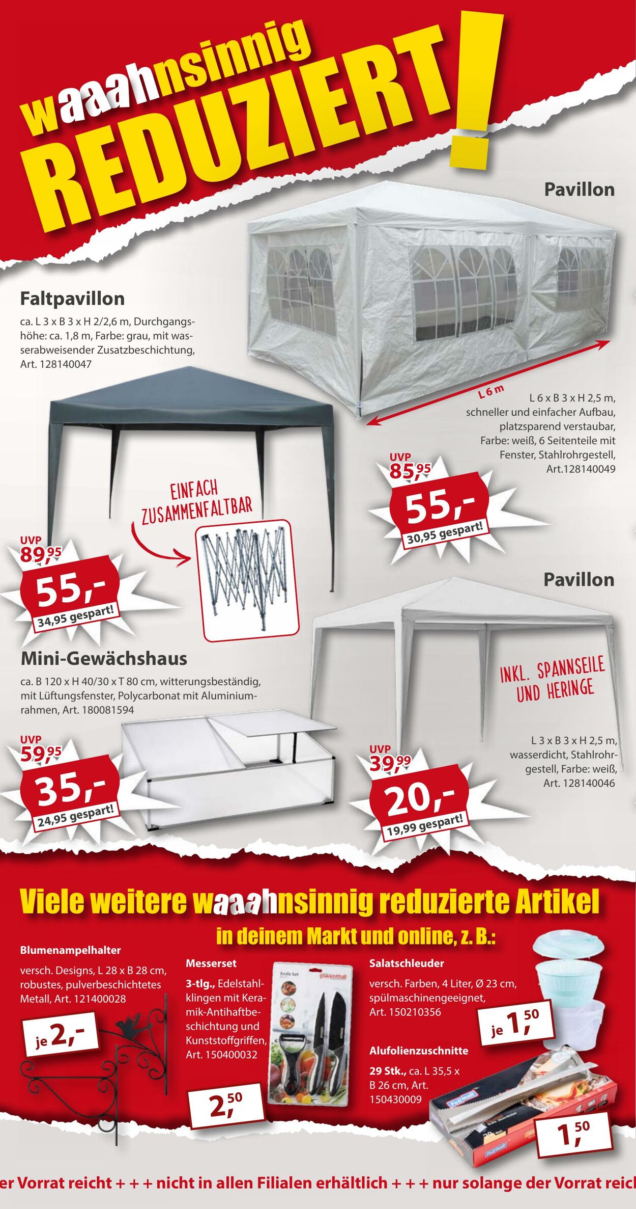 Prospekt Sonderpreis Baumarkt 09.08.2025 - 23.08.2025