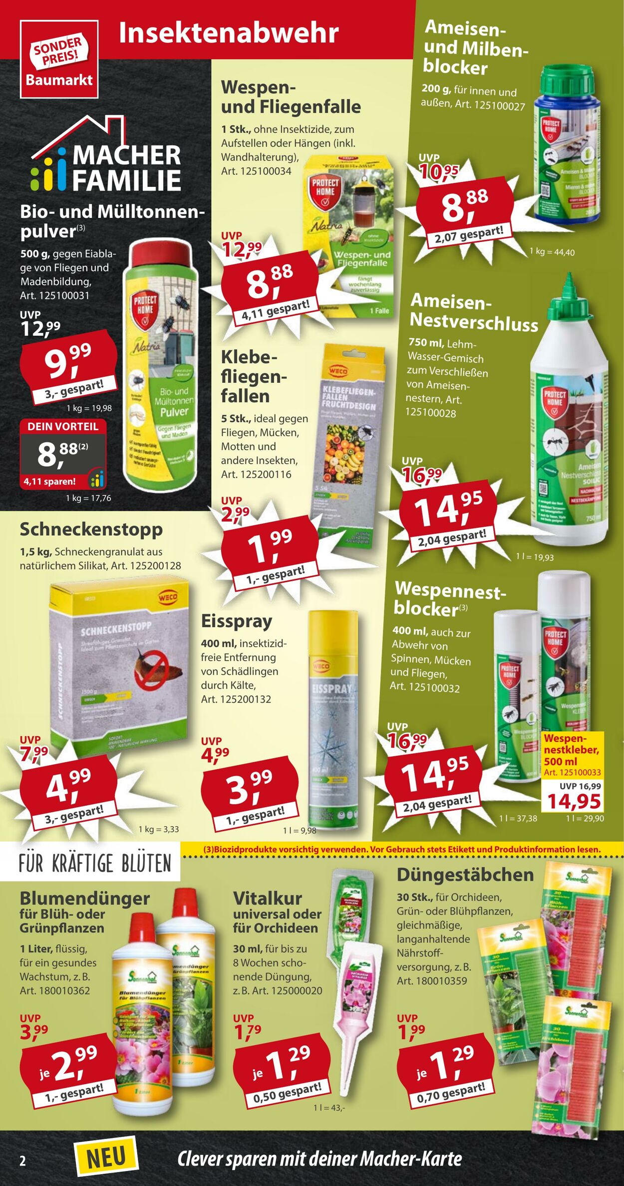 Prospekt Sonderpreis Baumarkt 09.08.2025 - 23.08.2025