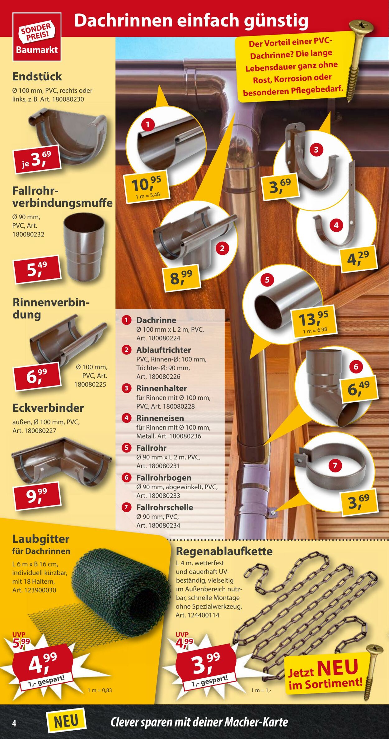 Prospekt Sonderpreis Baumarkt 09.08.2025 - 23.08.2025