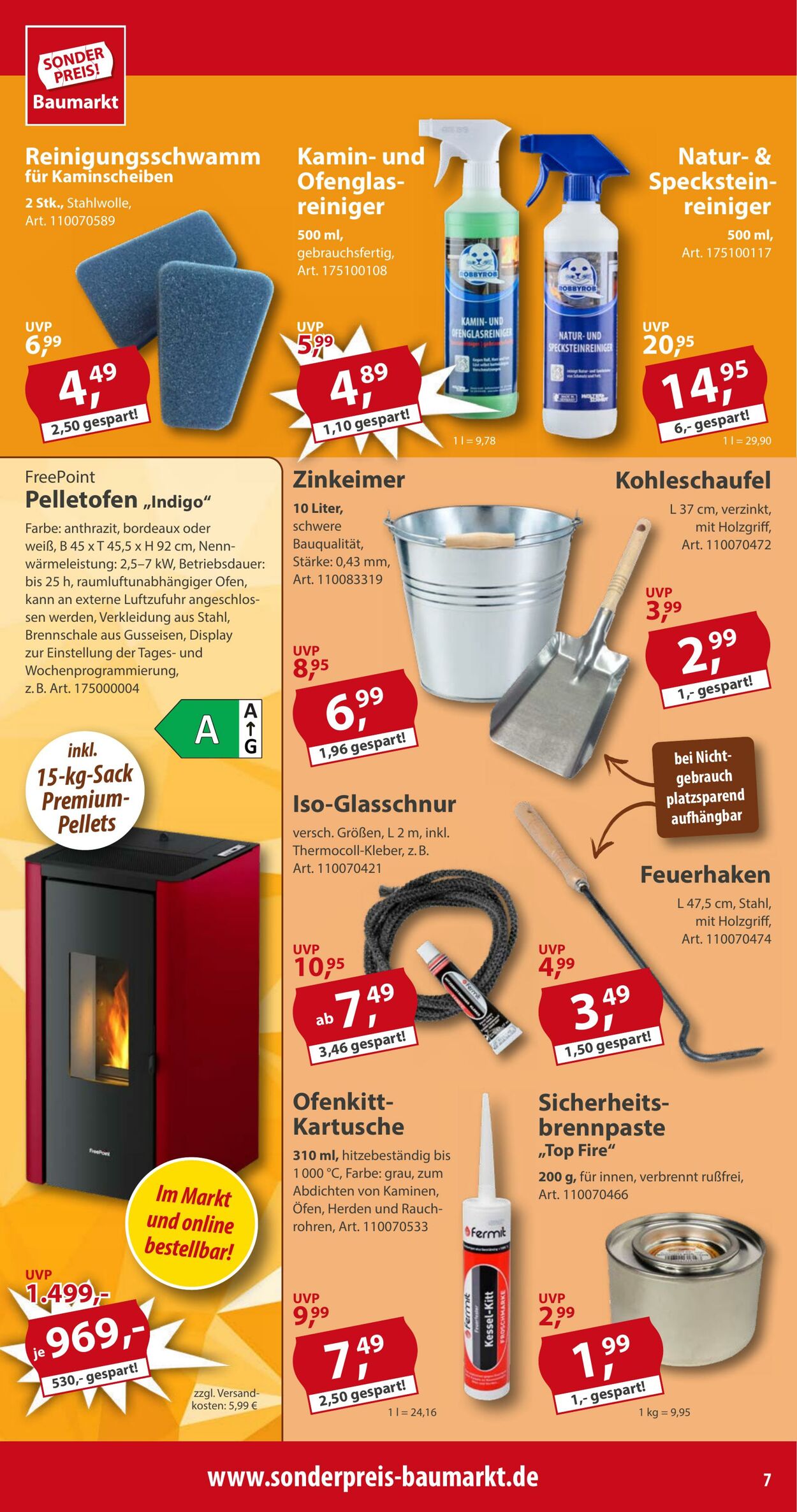 Prospekt Sonderpreis Baumarkt 23.08.2025 - 06.09.2025