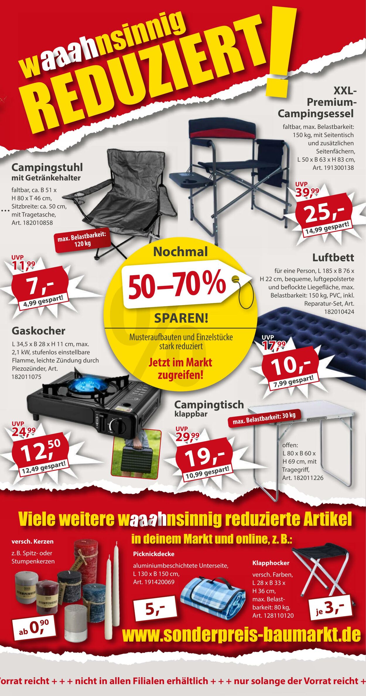 Prospekt Sonderpreis Baumarkt 23.08.2025 - 06.09.2025