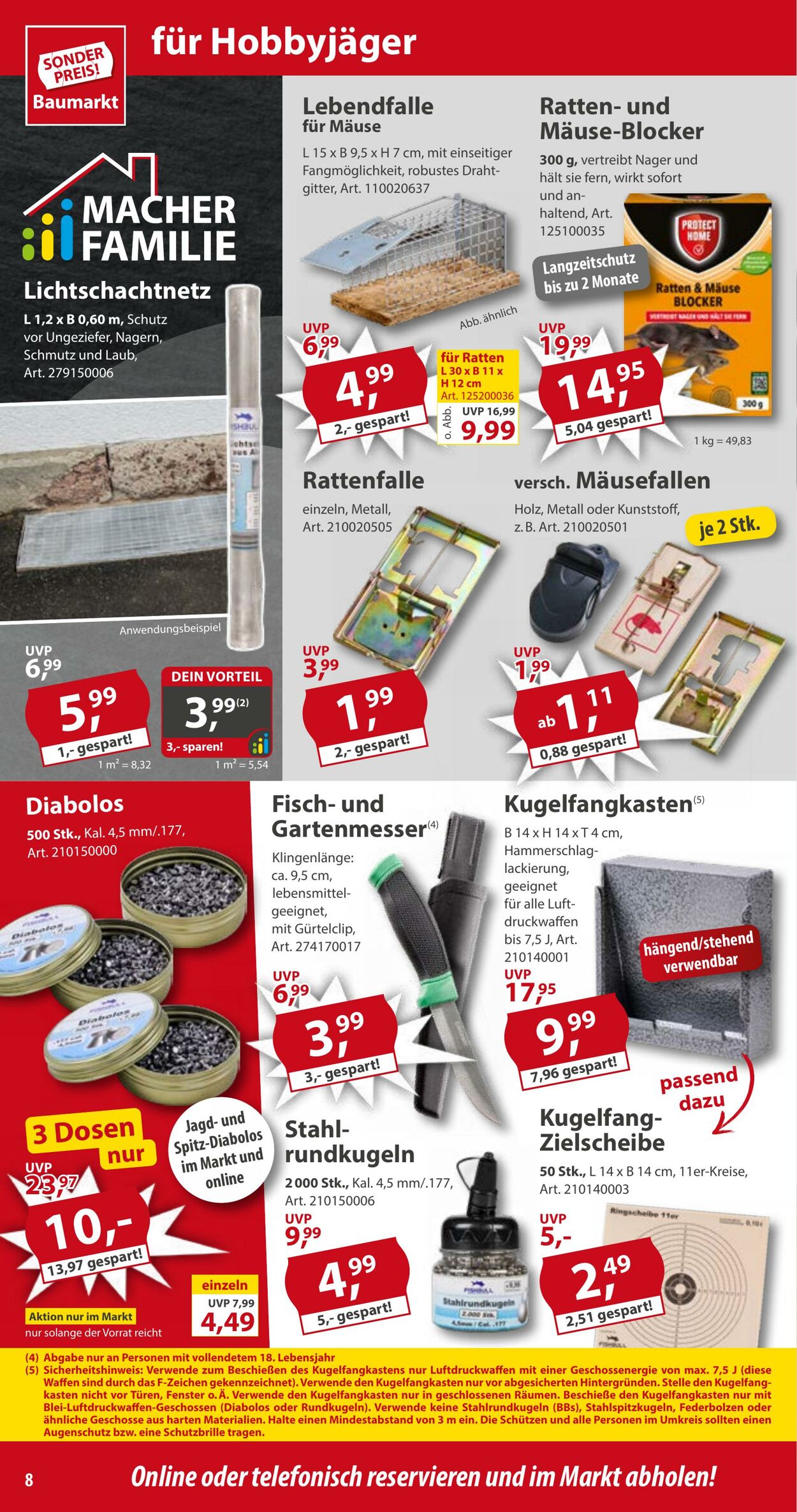 Prospekt Sonderpreis Baumarkt 06.09.2025 - 20.09.2025