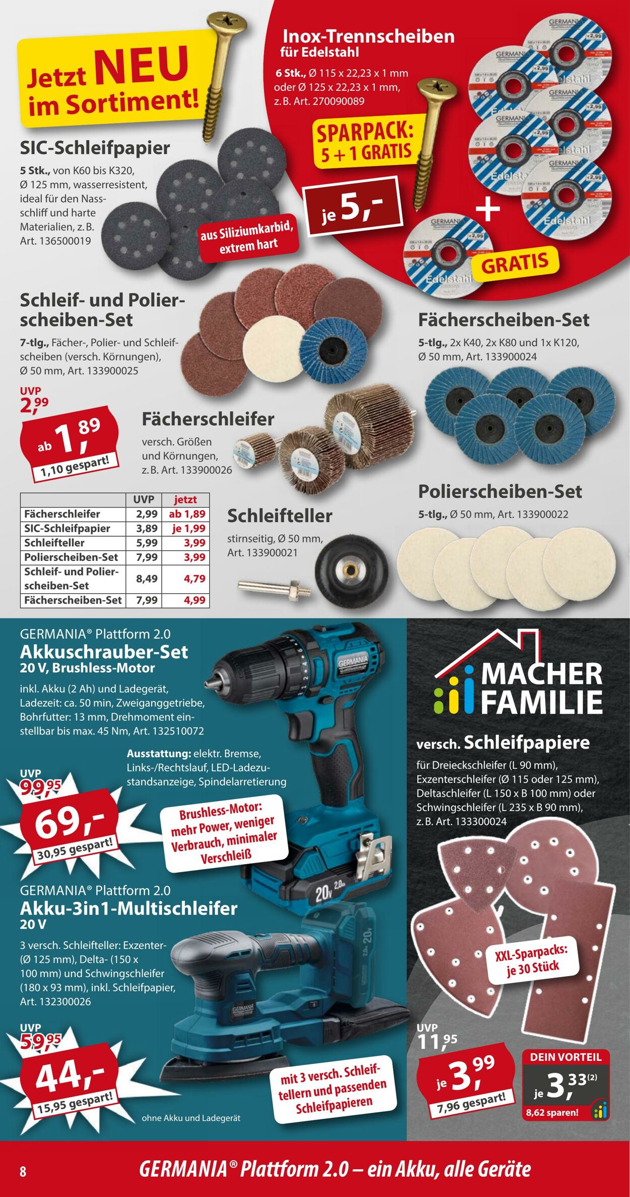 Prospekt Sonderpreis Baumarkt 20.09.2025 - 04.10.2025