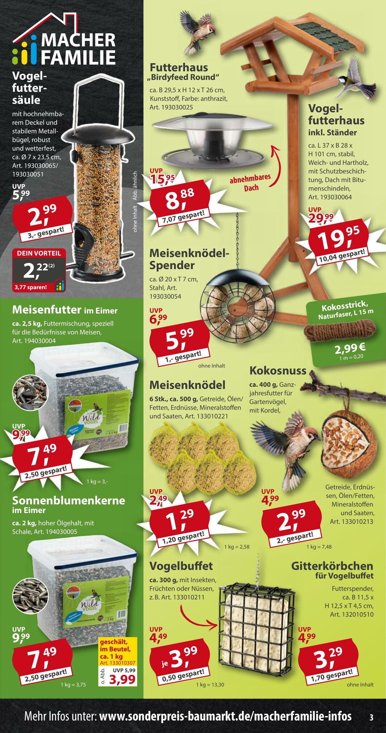 Prospekt Sonderpreis Baumarkt 20.09.2025 - 04.10.2025