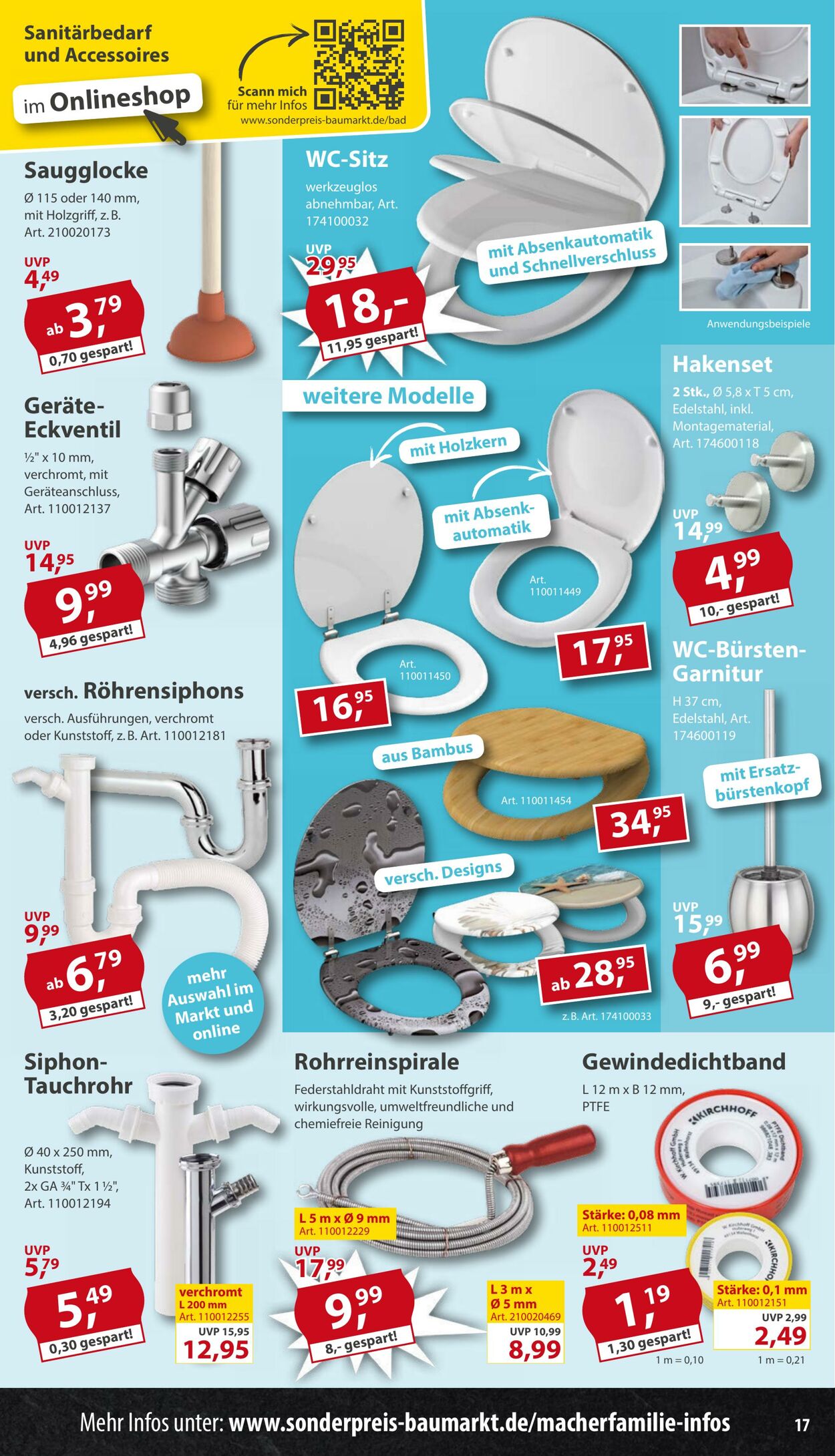 Prospekt Sonderpreis Baumarkt 27.09.2025 - 11.10.2025