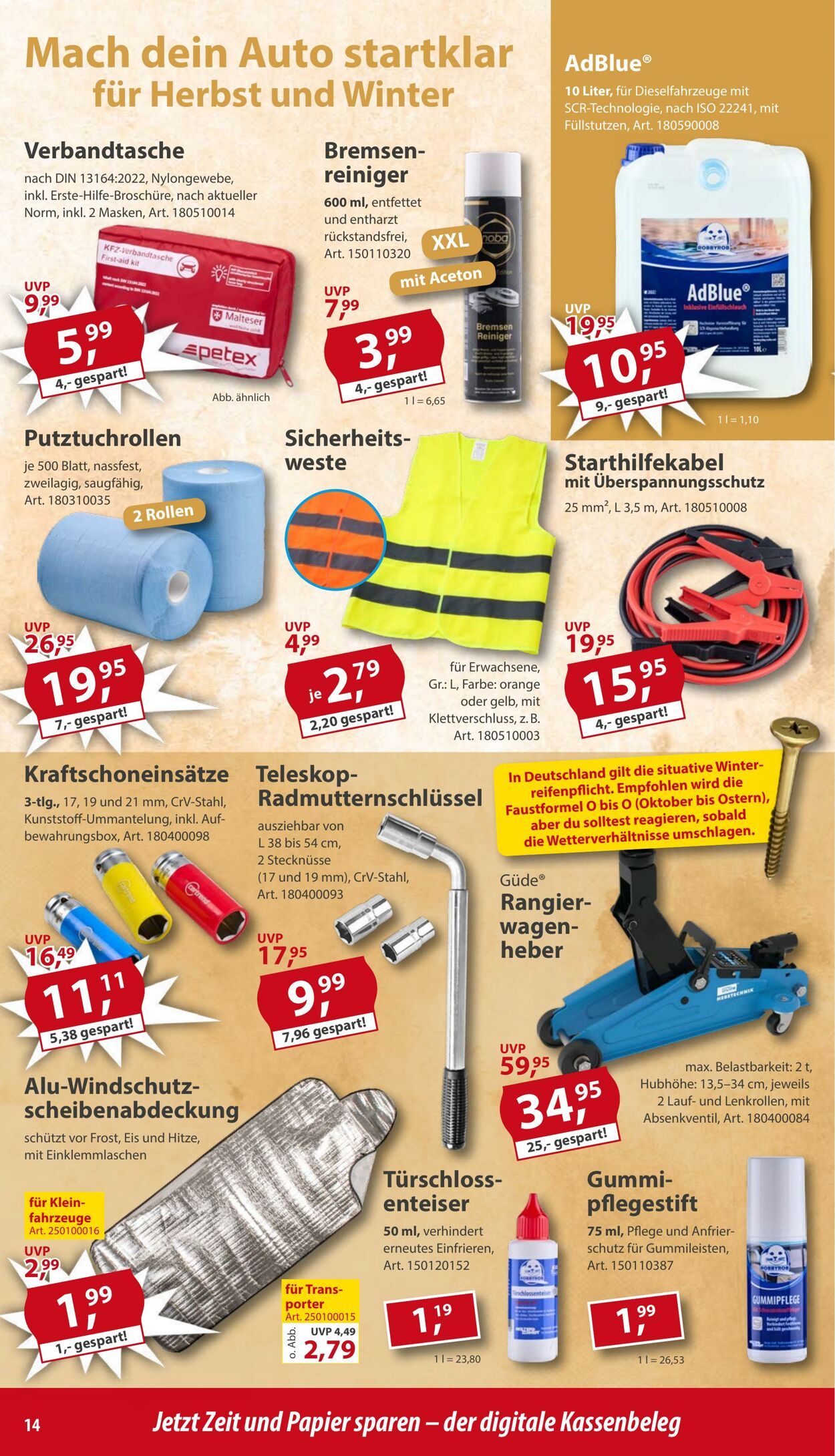 Prospekt Sonderpreis Baumarkt 27.09.2025 - 11.10.2025