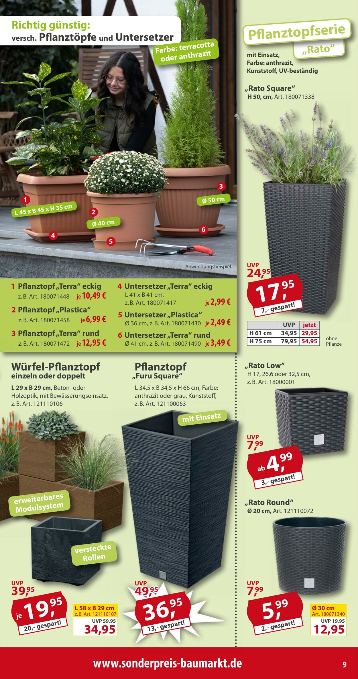 Prospekt Sonderpreis Baumarkt 27.09.2025 - 11.10.2025