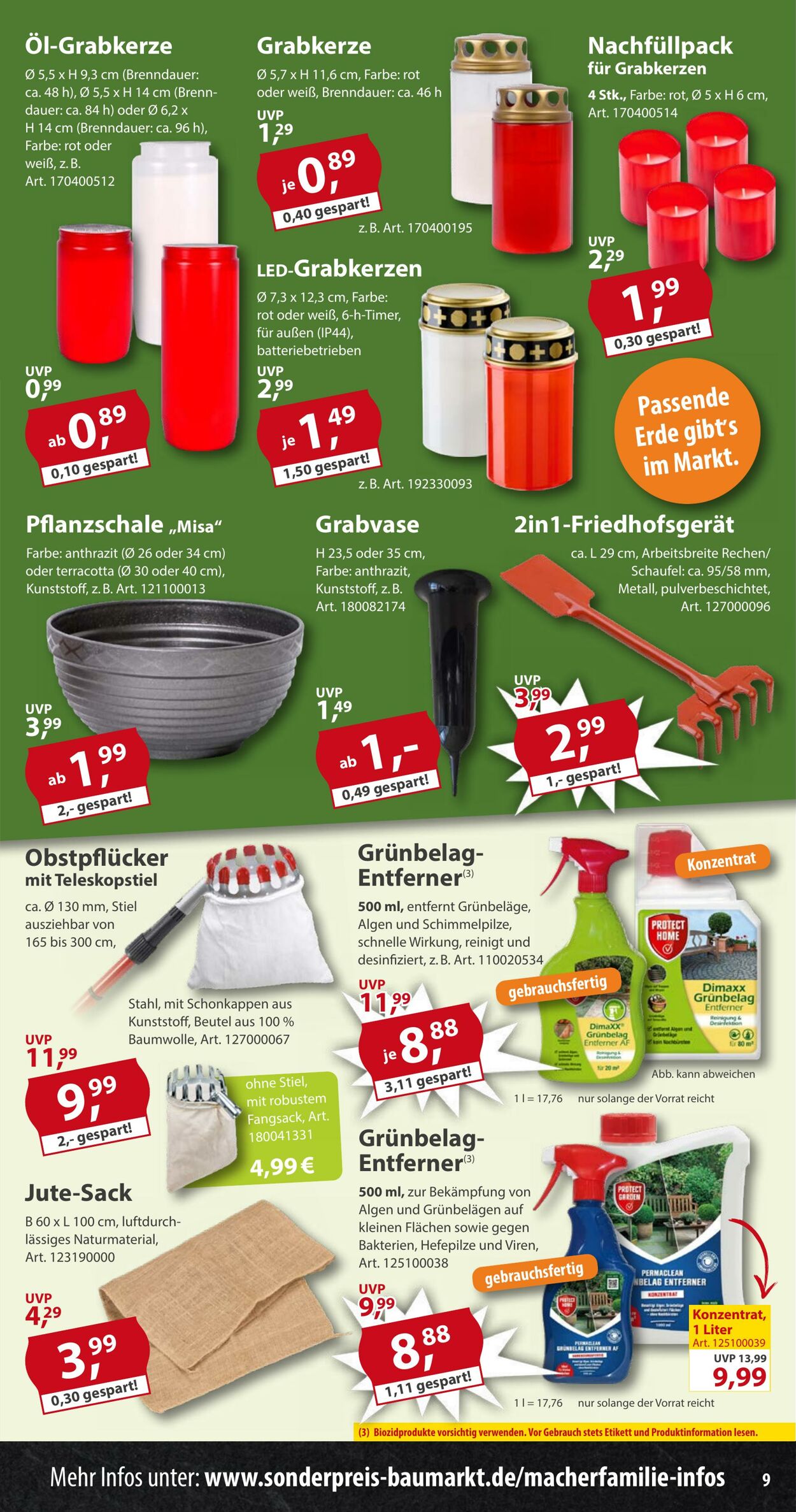 Prospekt Sonderpreis Baumarkt 11.10.2025 - 25.10.2025