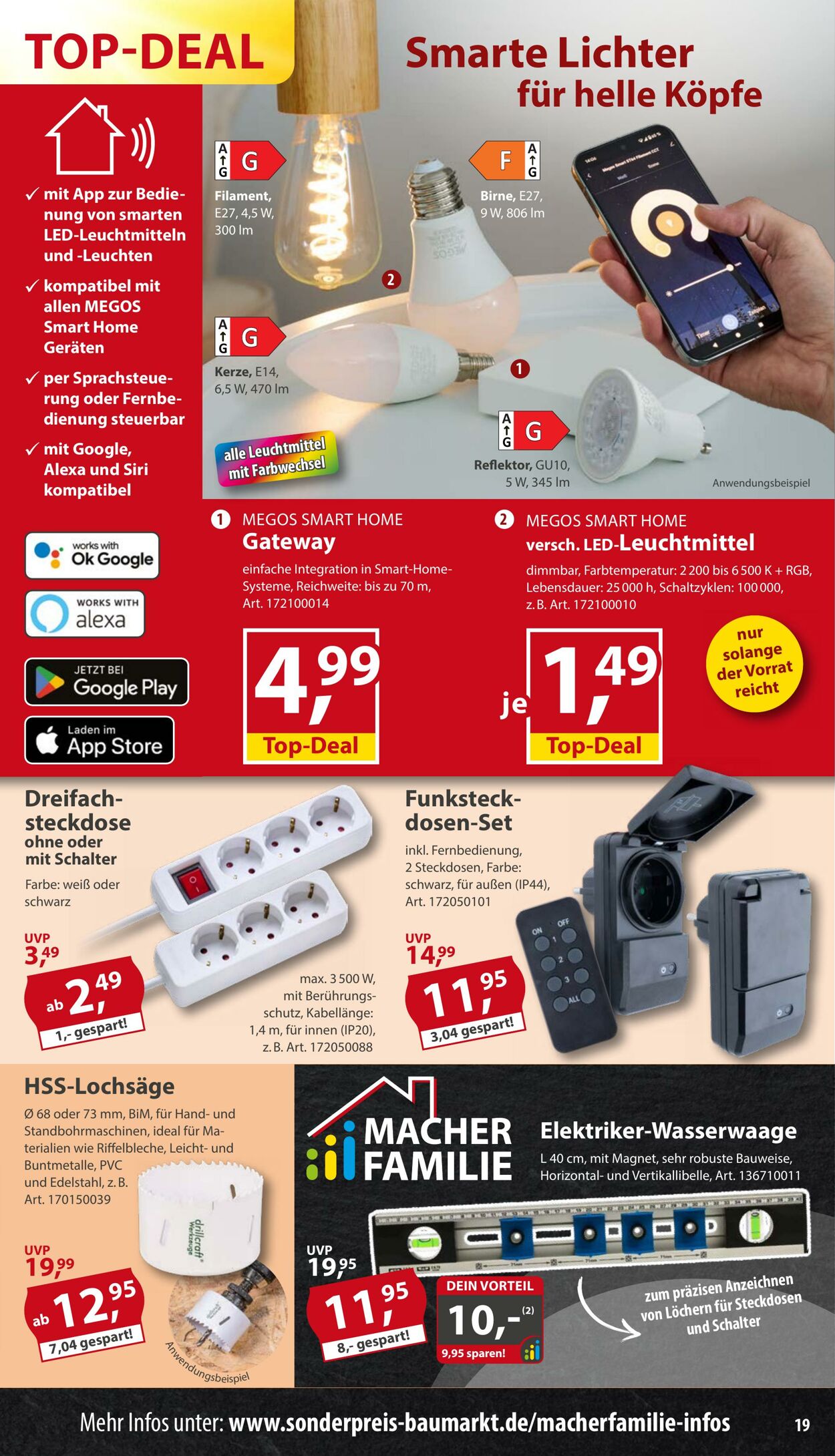 Prospekt Sonderpreis Baumarkt 11.10.2025 - 25.10.2025