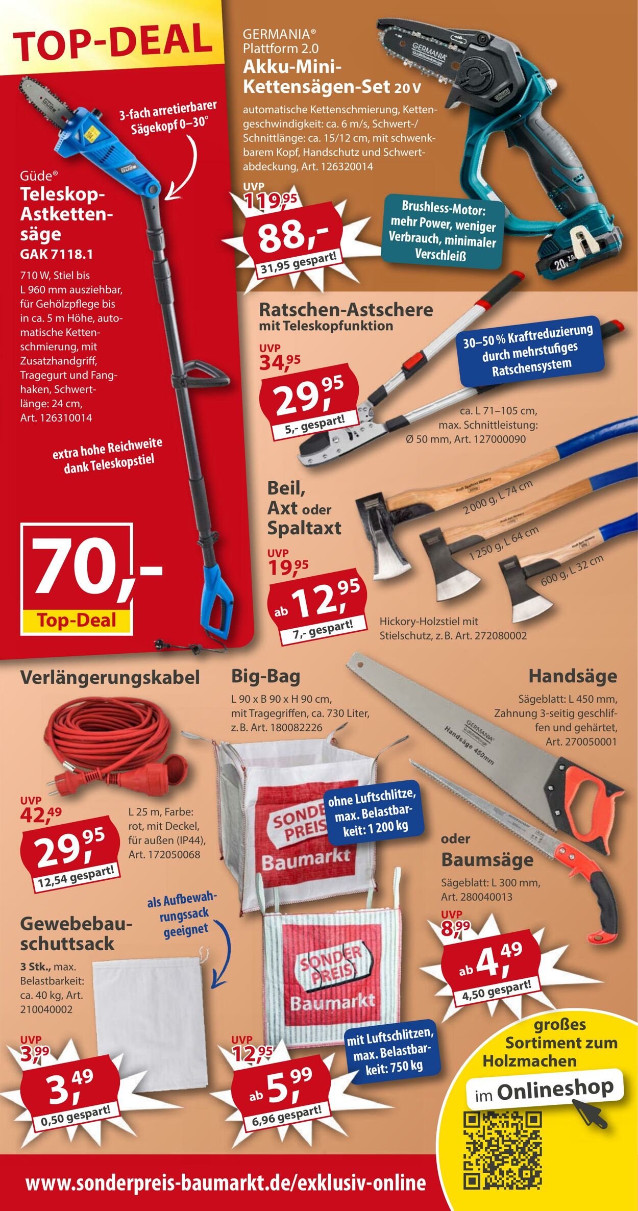 Prospekt Sonderpreis Baumarkt 11.10.2025 - 25.10.2025