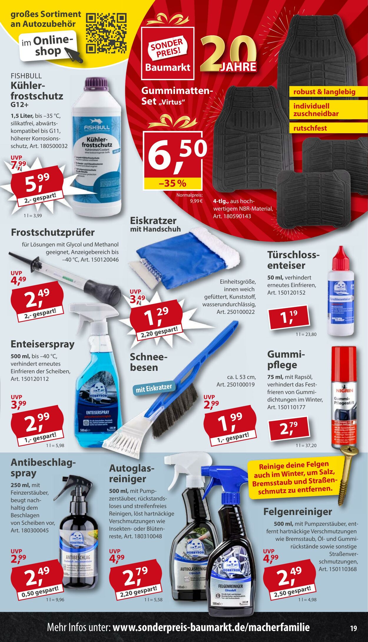 Prospekt Sonderpreis Baumarkt 08.11.2025 - 22.11.2025