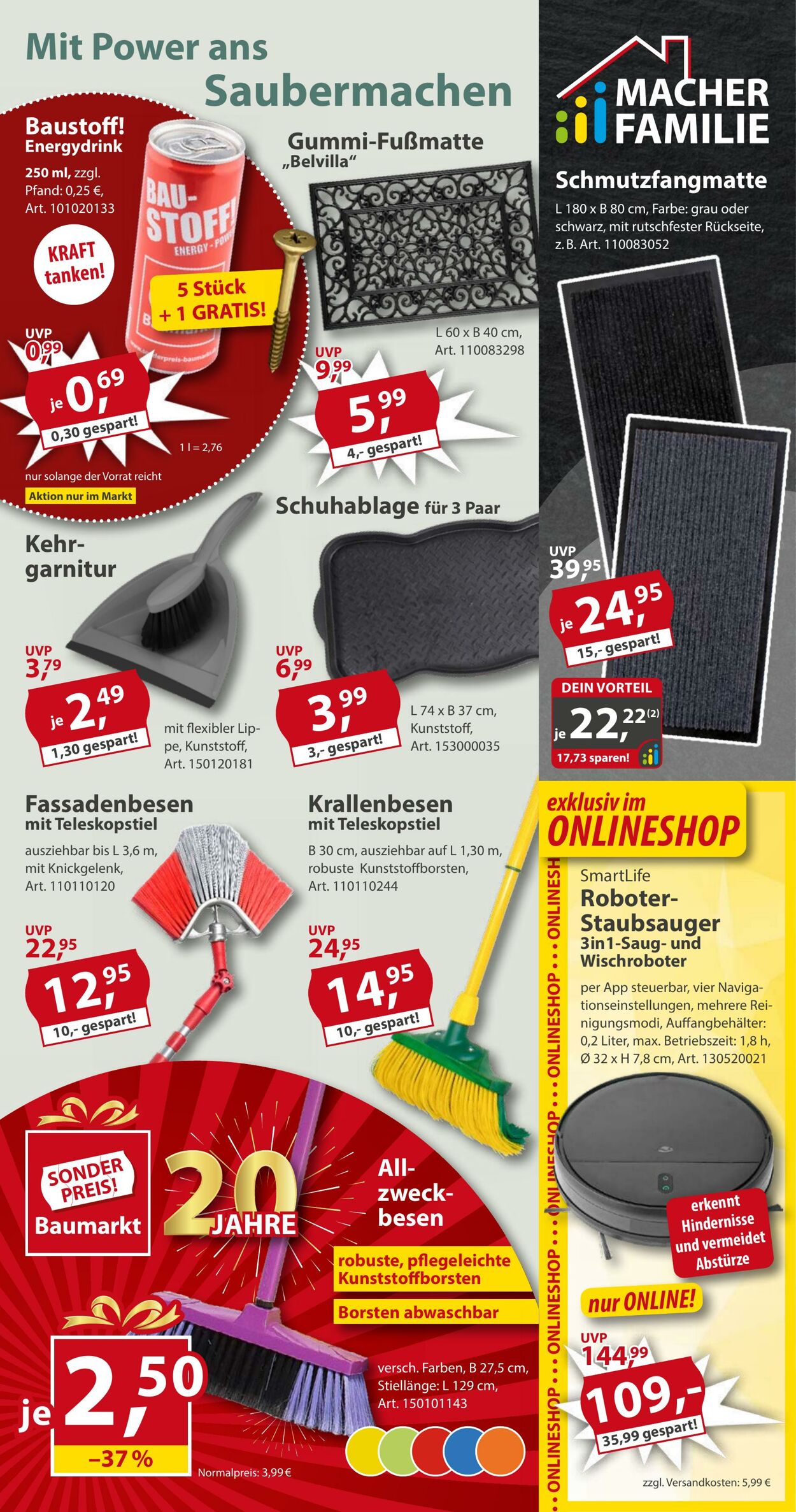 Prospekt Sonderpreis Baumarkt 08.11.2025 - 22.11.2025
