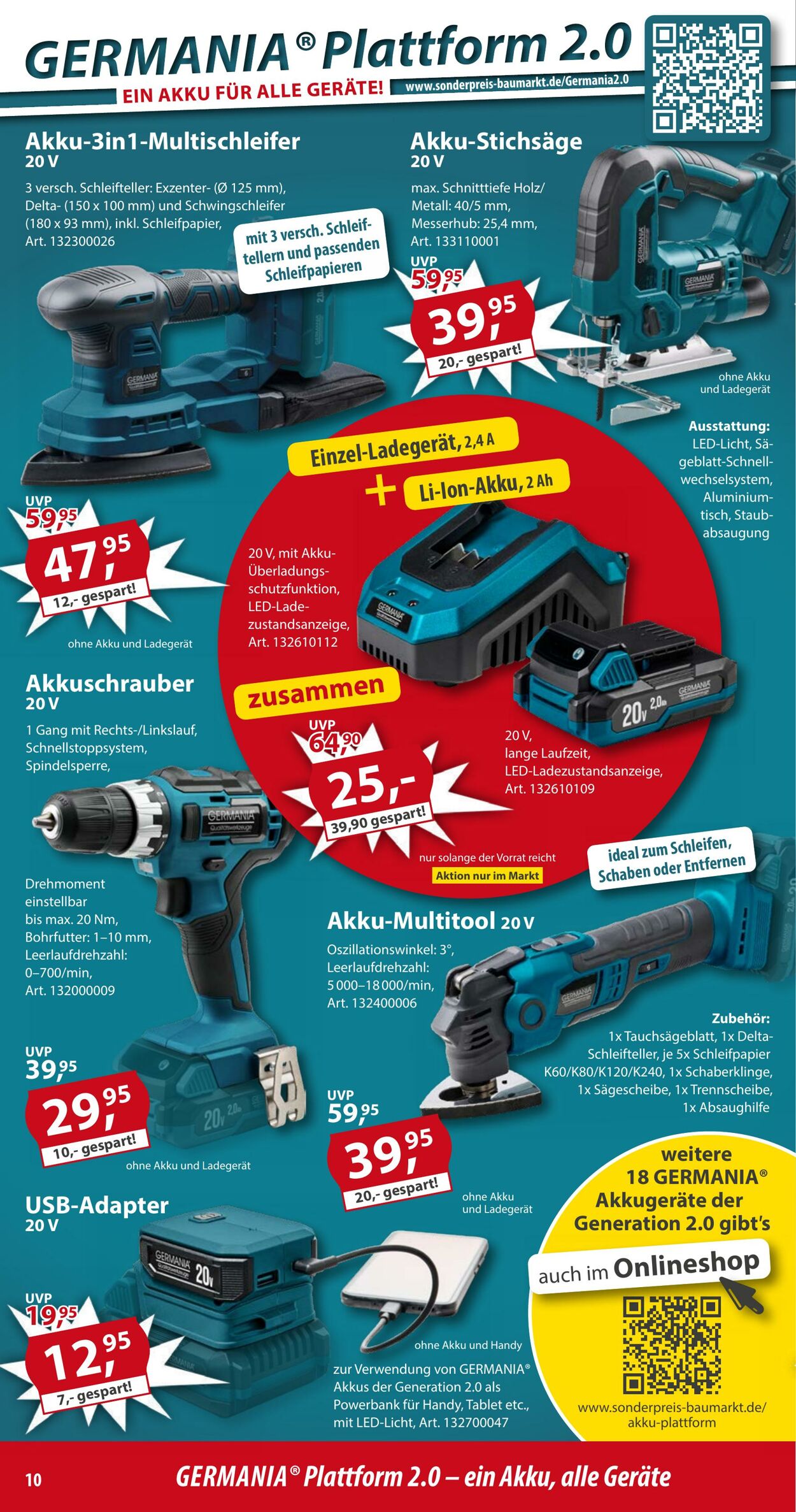 Prospekt Sonderpreis Baumarkt 08.11.2025 - 22.11.2025