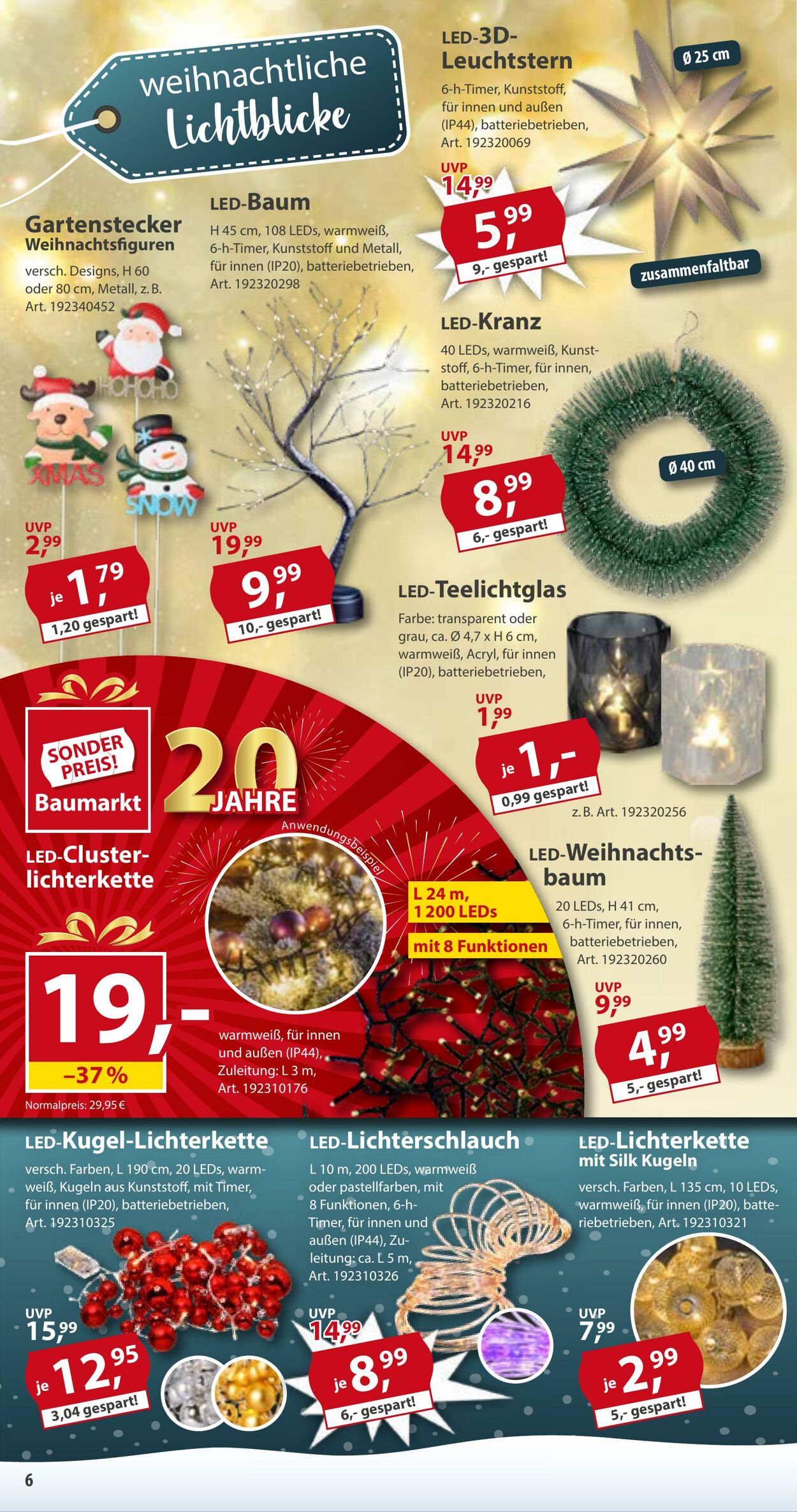 Prospekt Sonderpreis Baumarkt 08.11.2025 - 22.11.2025