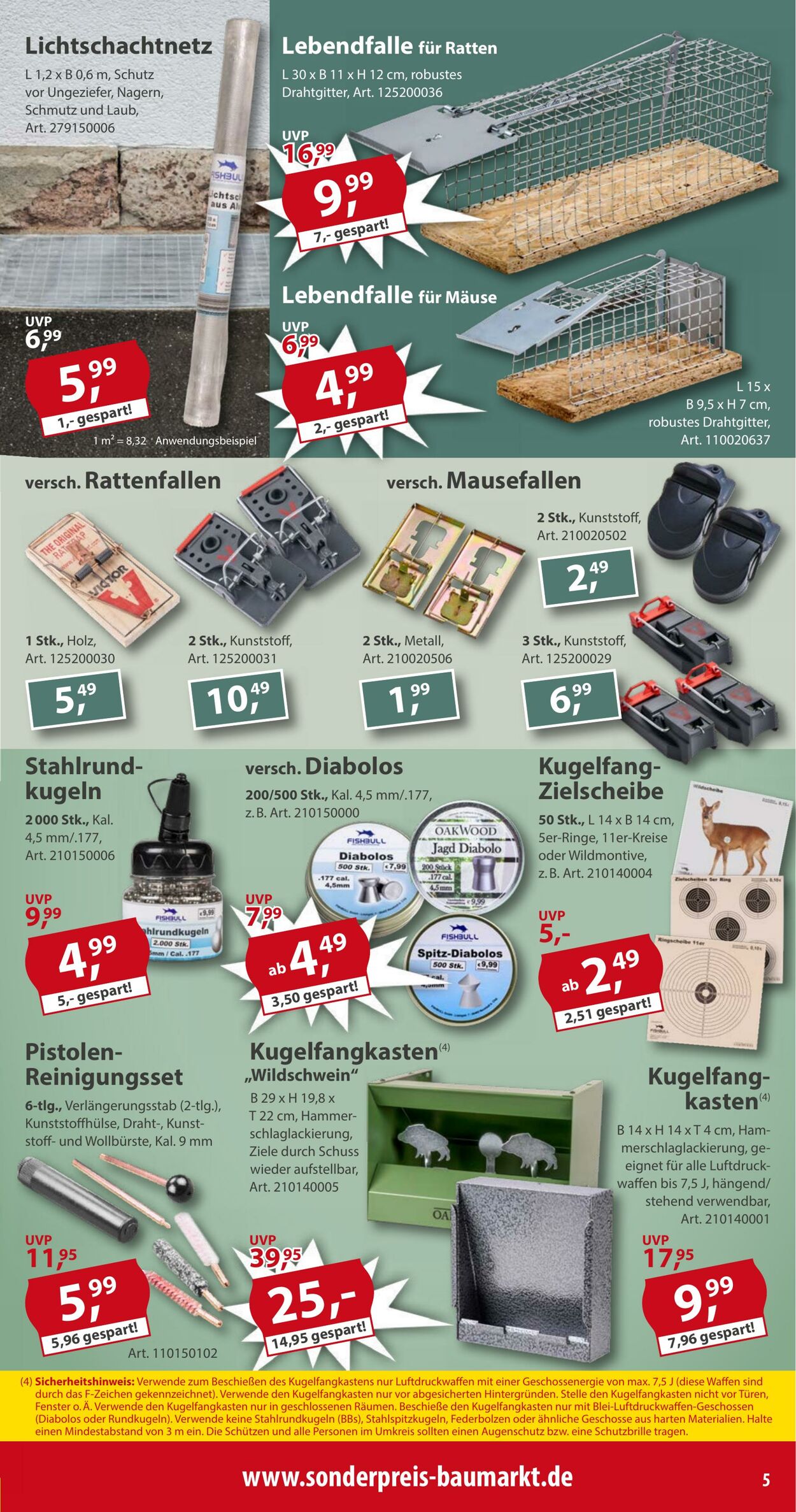 Prospekt Sonderpreis Baumarkt 08.11.2025 - 22.11.2025