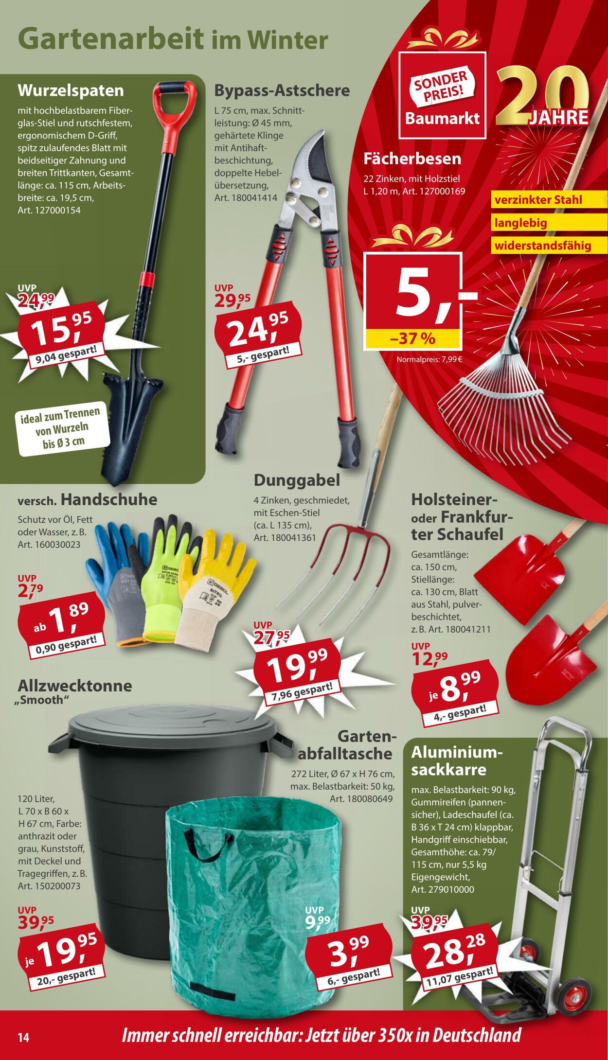 Prospekt Sonderpreis Baumarkt 08.11.2025 - 22.11.2025