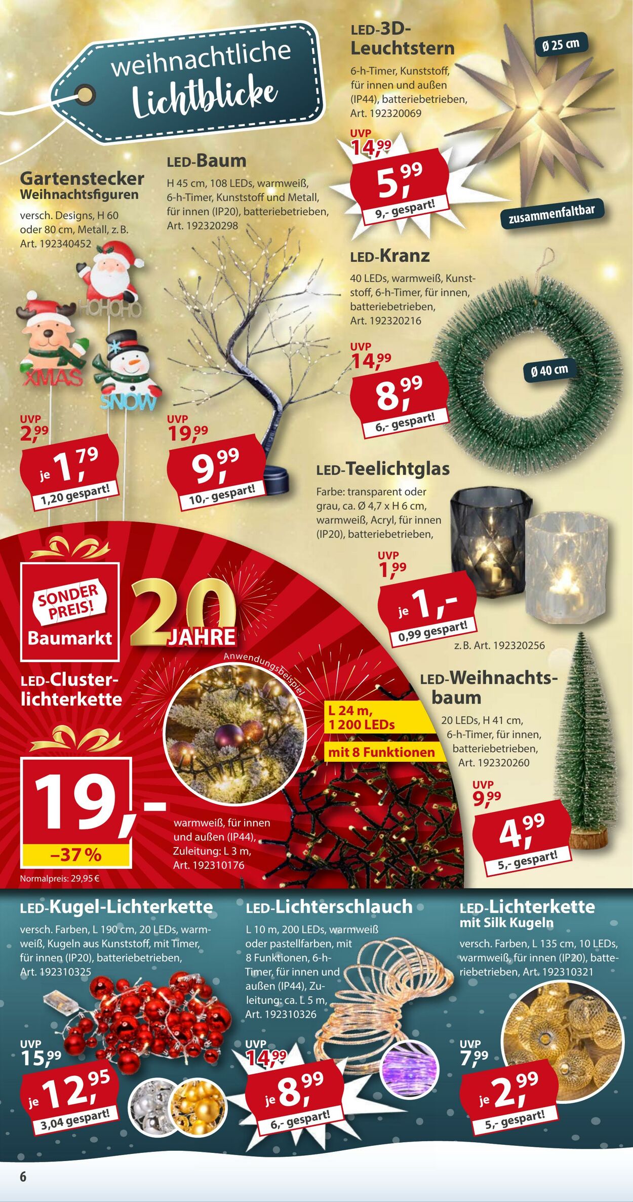 Prospekt Sonderpreis Baumarkt 08.11.2025 - 22.11.2025