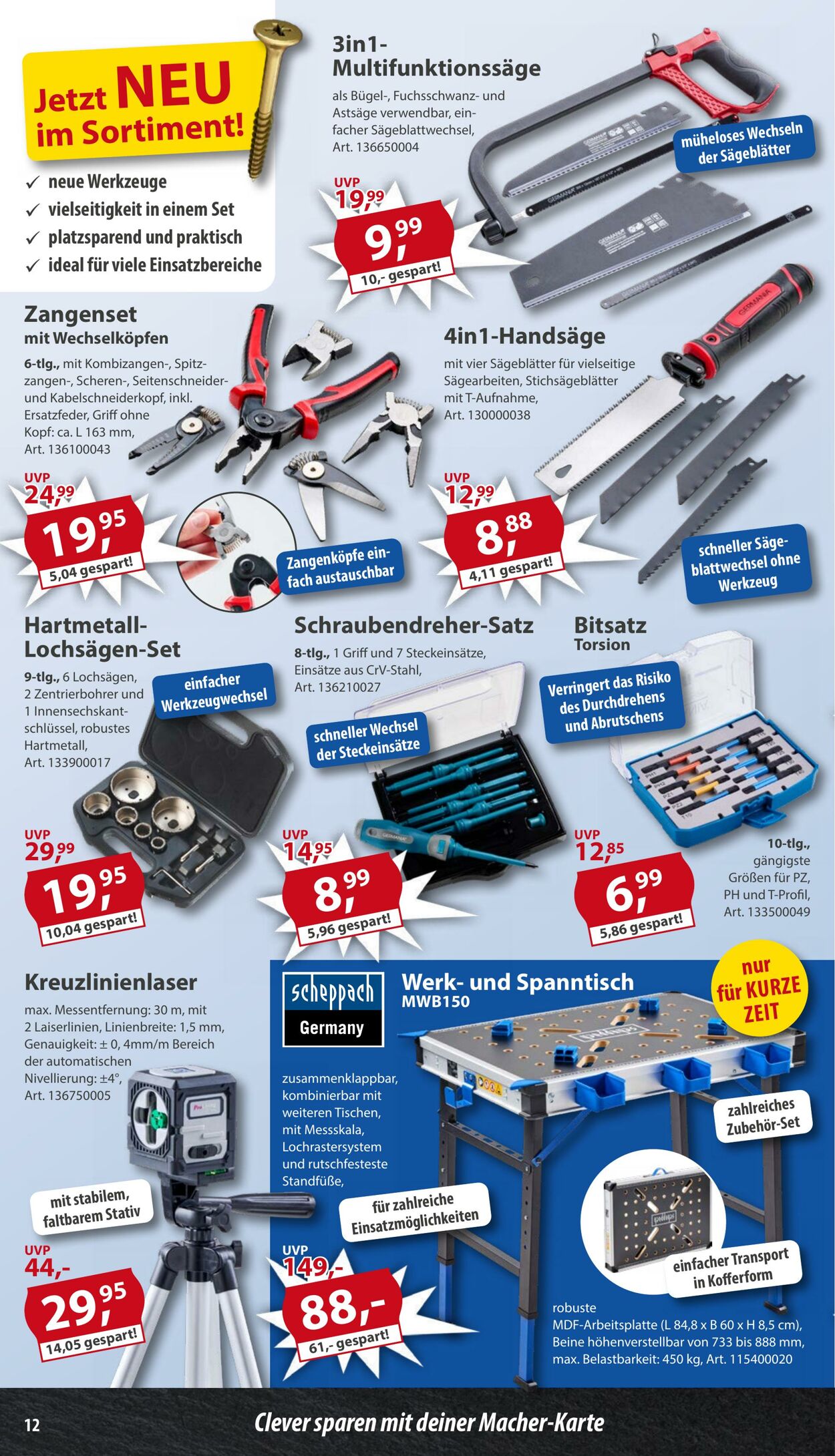 Prospekt Sonderpreis Baumarkt 08.11.2025 - 22.11.2025