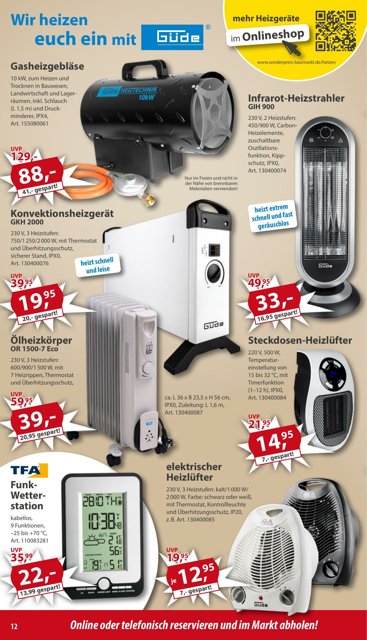 Prospekt Sonderpreis Baumarkt 15.11.2025 - 29.11.2025
