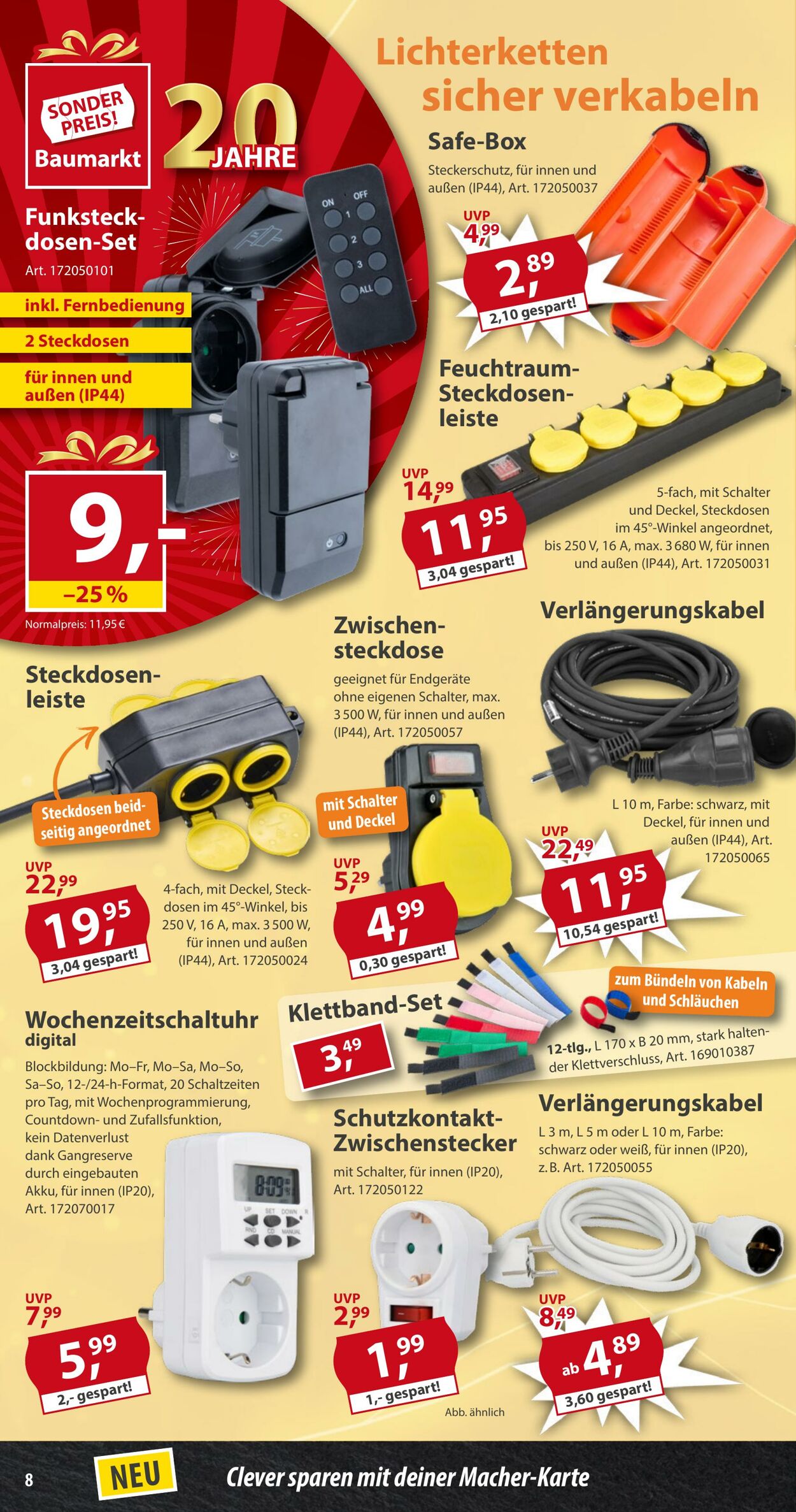 Prospekt Sonderpreis Baumarkt 15.11.2025 - 29.11.2025