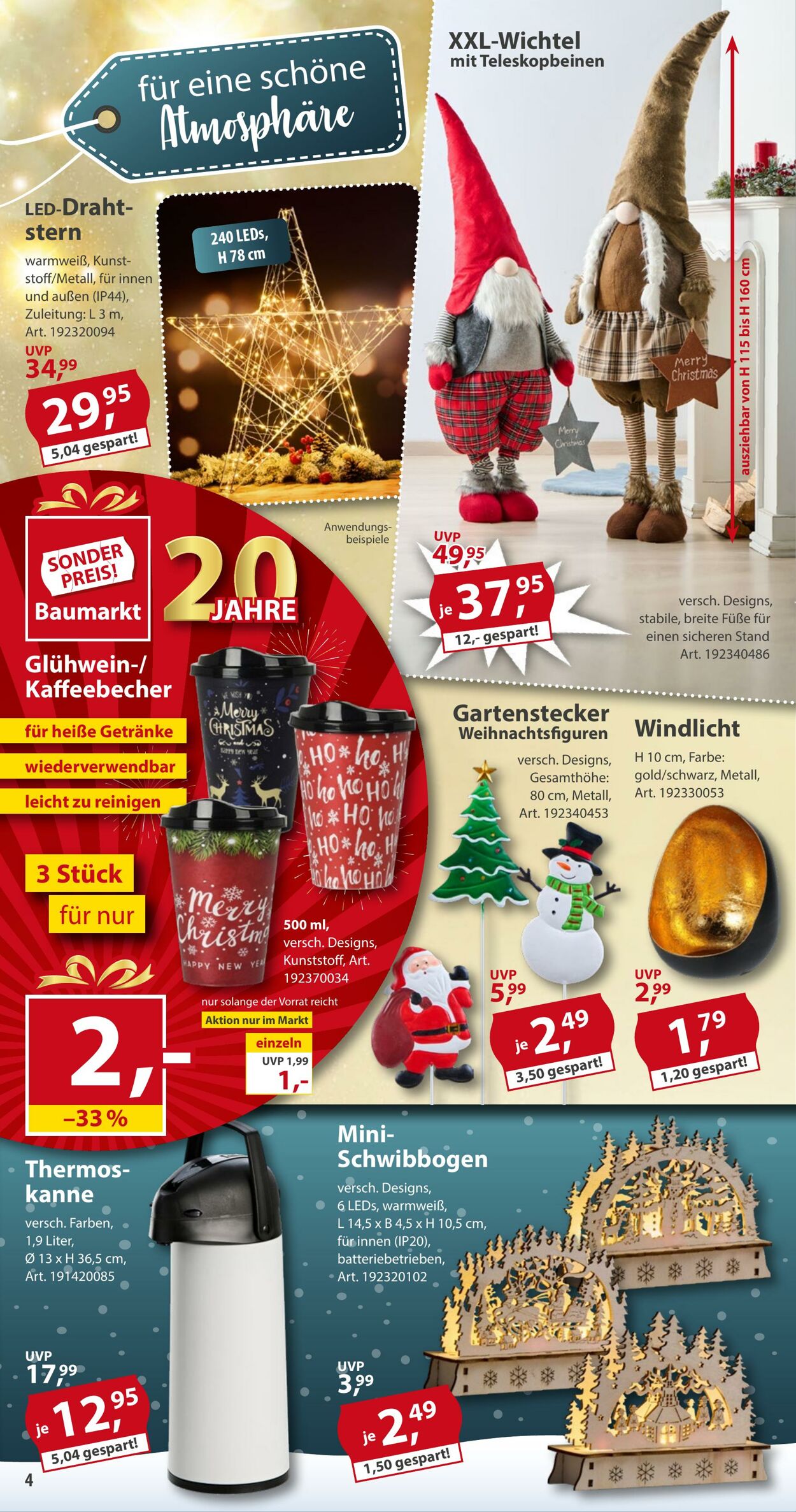 Prospekt Sonderpreis Baumarkt 15.11.2025 - 29.11.2025