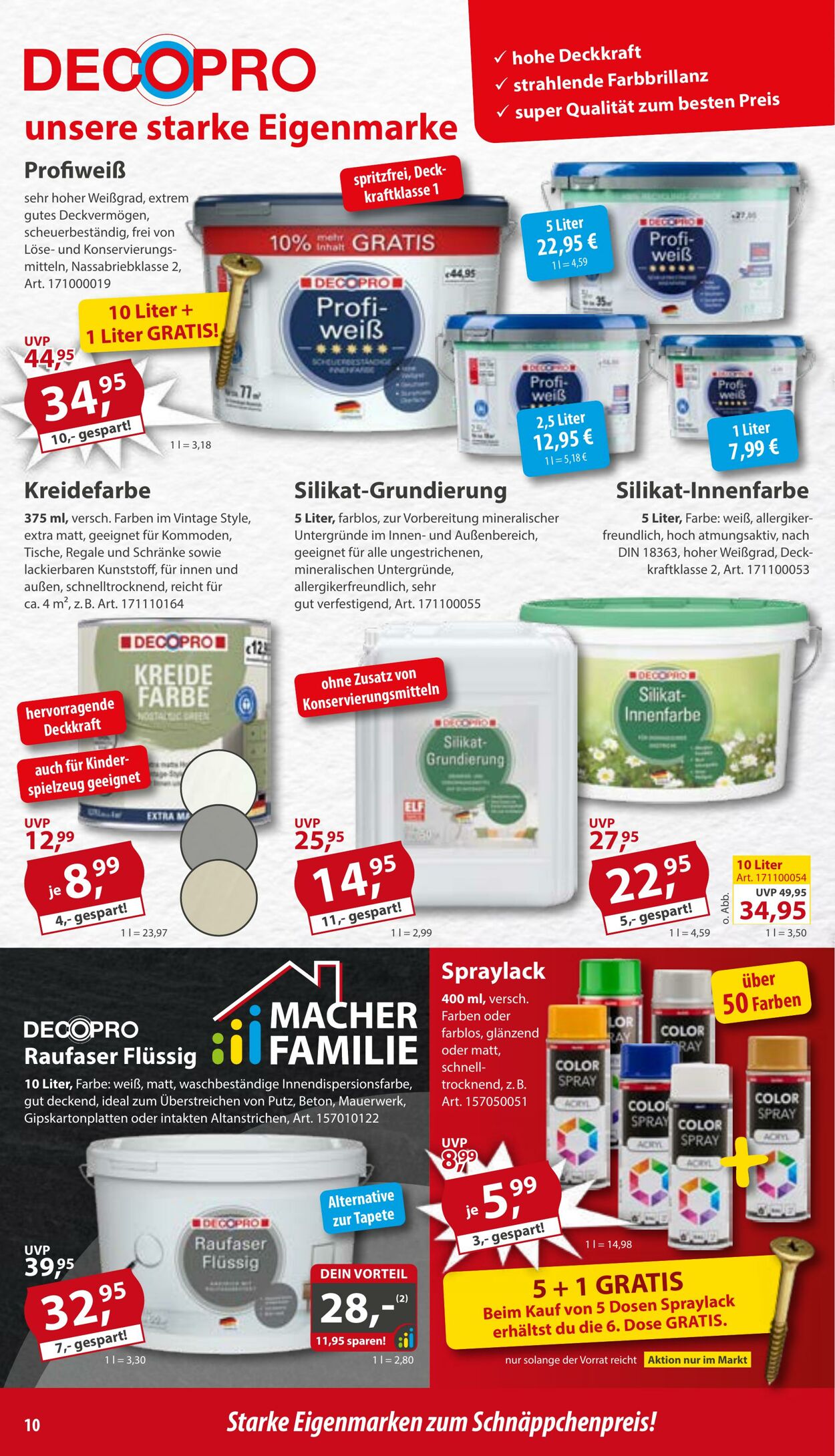 Prospekt Sonderpreis Baumarkt 22.11.2025 - 06.12.2025