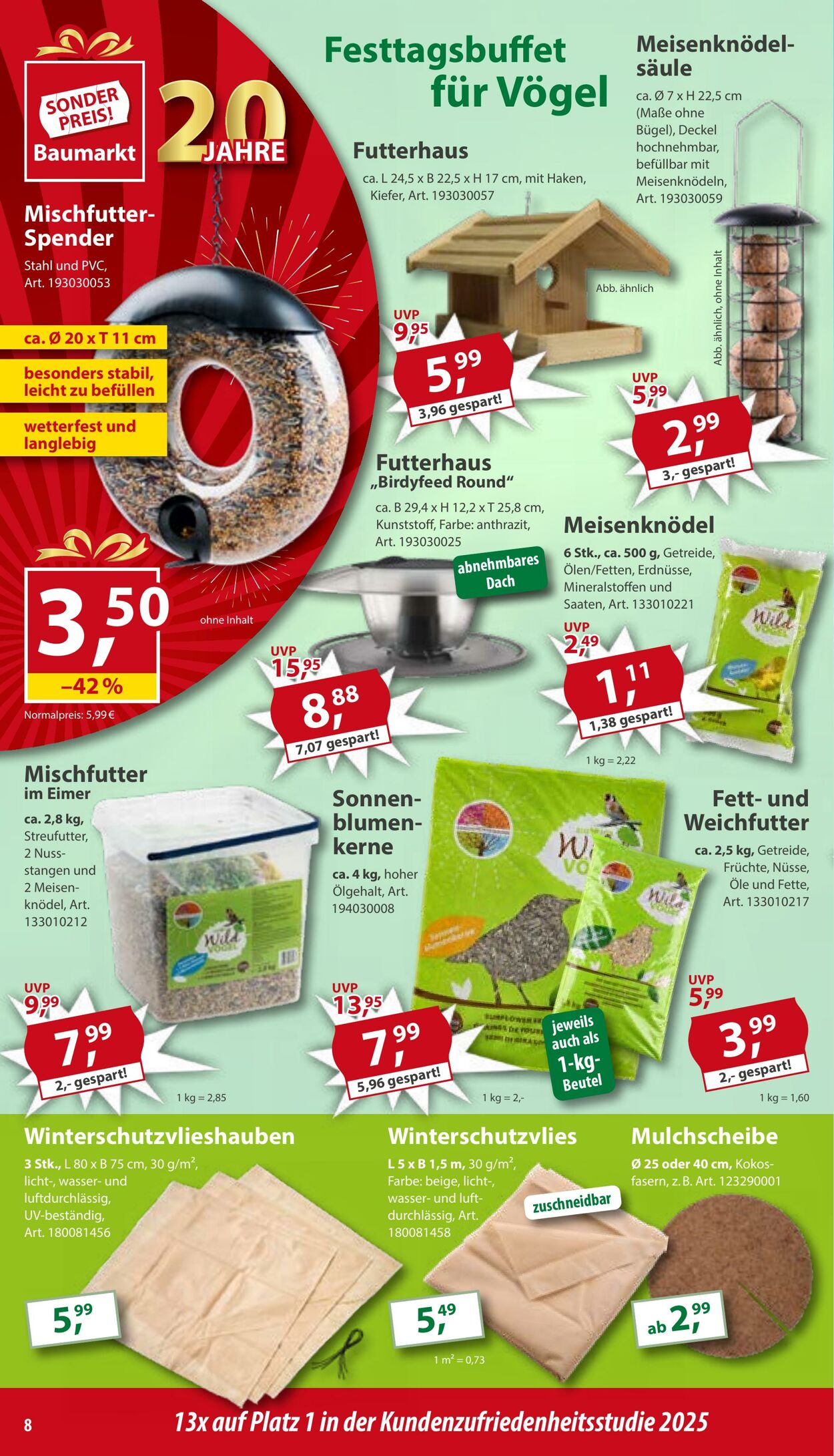 Prospekt Sonderpreis Baumarkt 22.11.2025 - 06.12.2025