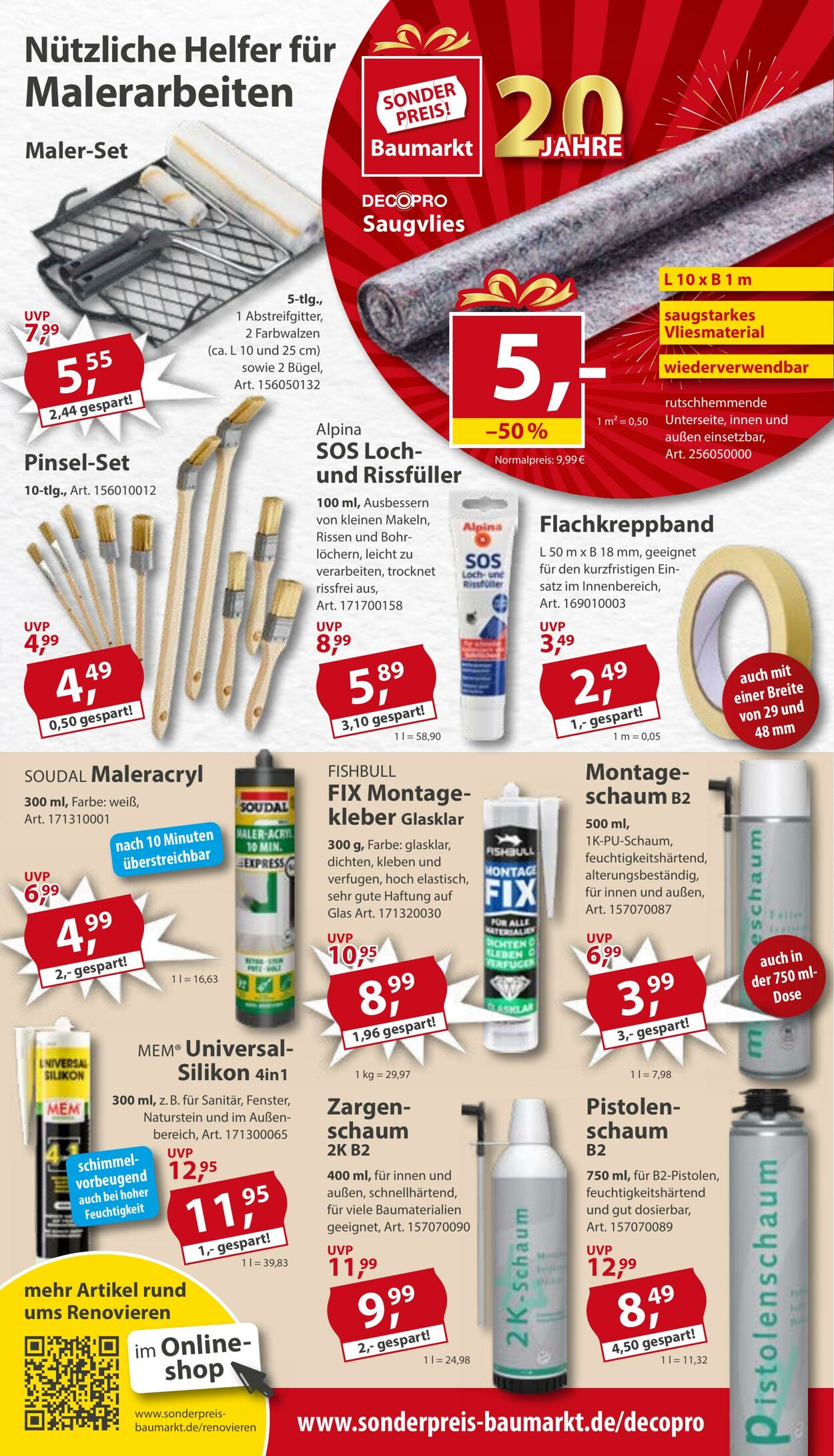 Prospekt Sonderpreis Baumarkt 22.11.2025 - 06.12.2025