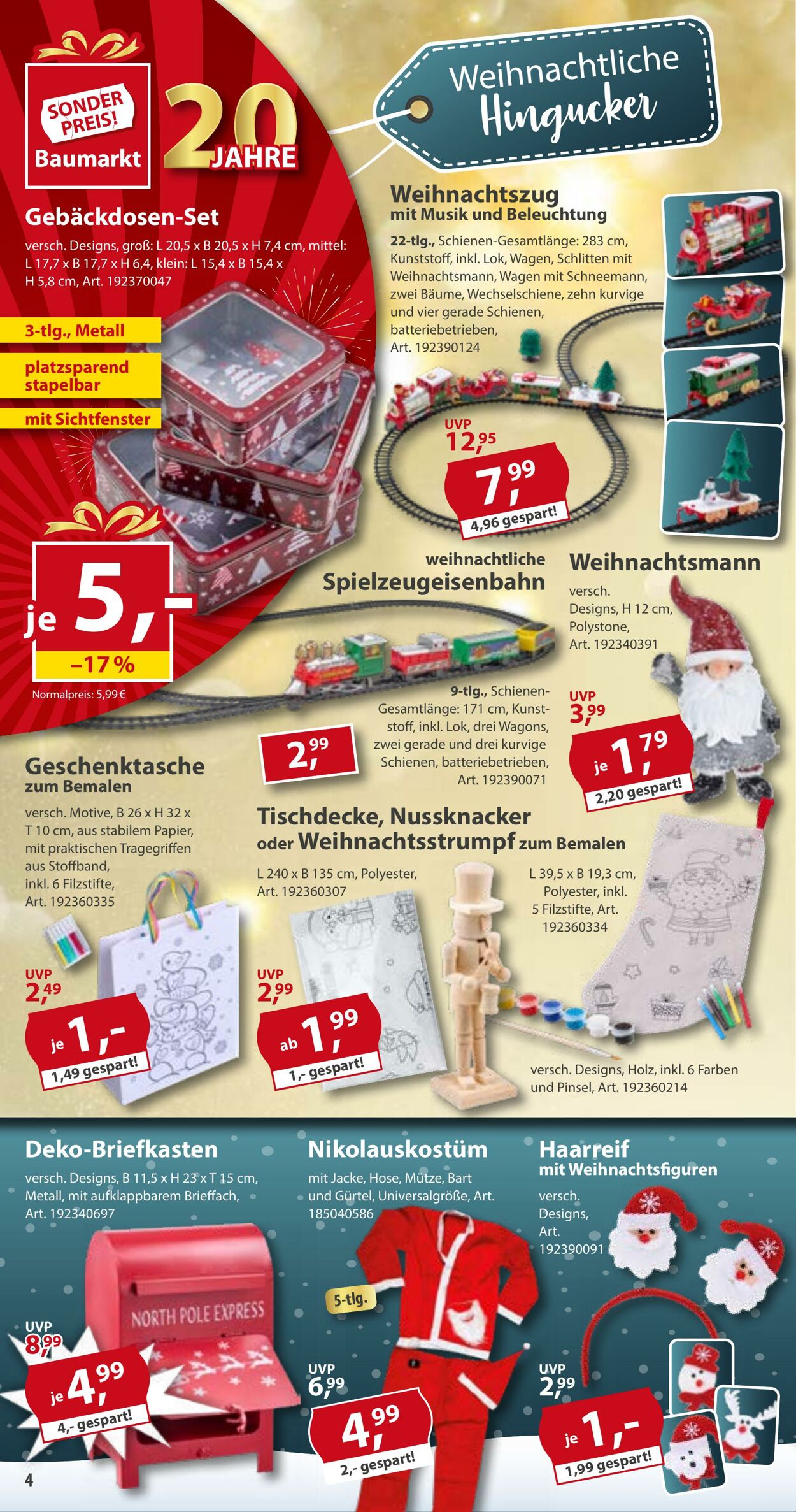 Prospekt Sonderpreis Baumarkt 22.11.2025 - 06.12.2025