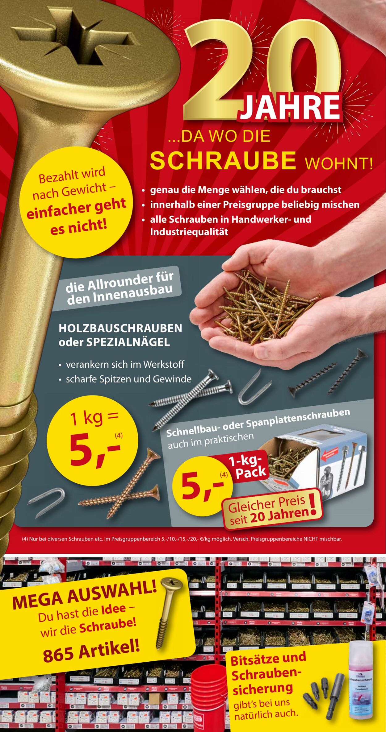 Prospekt Sonderpreis Baumarkt 29.11.2025 - 13.12.2025