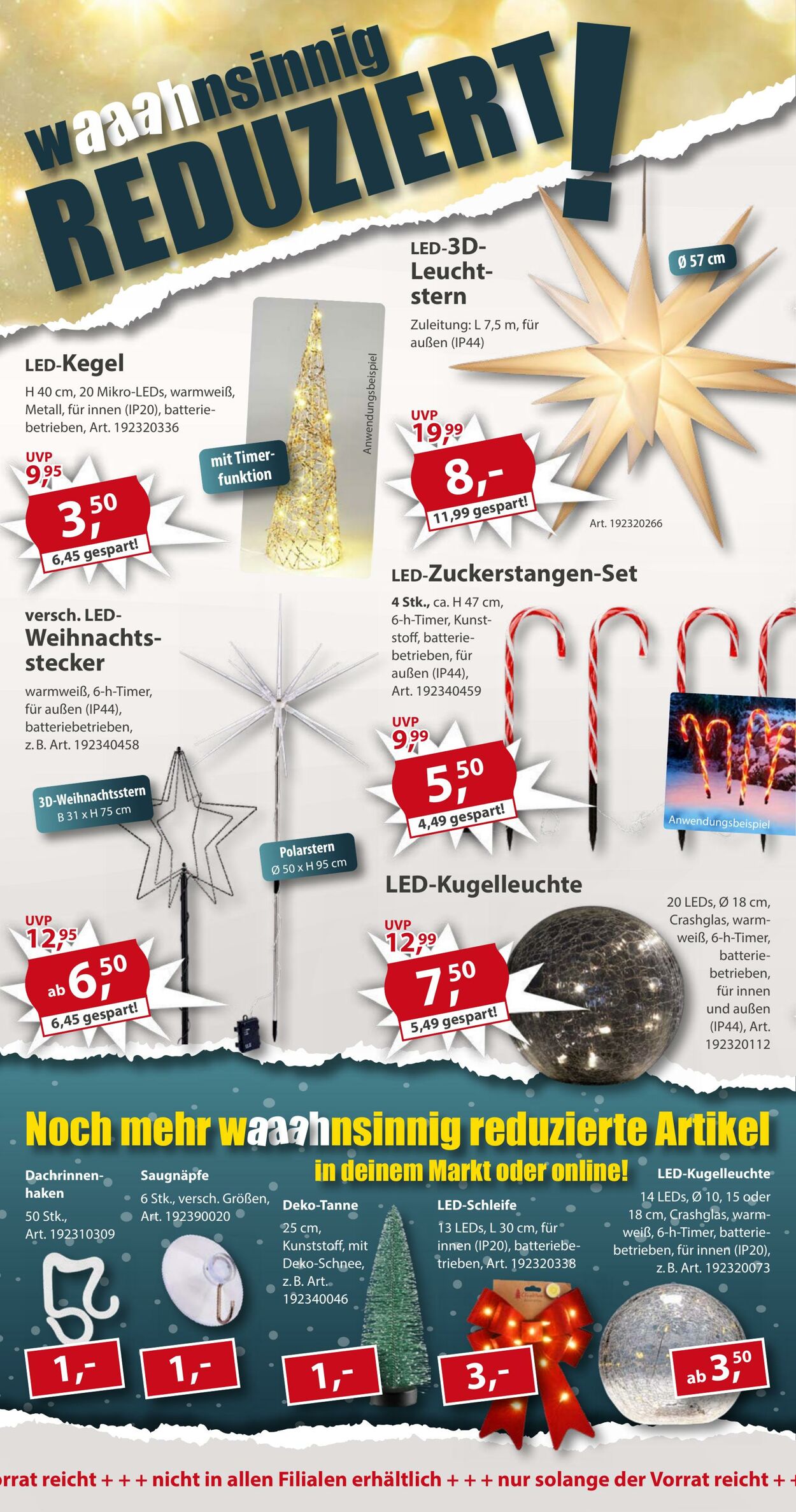 Prospekt Sonderpreis Baumarkt 29.11.2025 - 13.12.2025