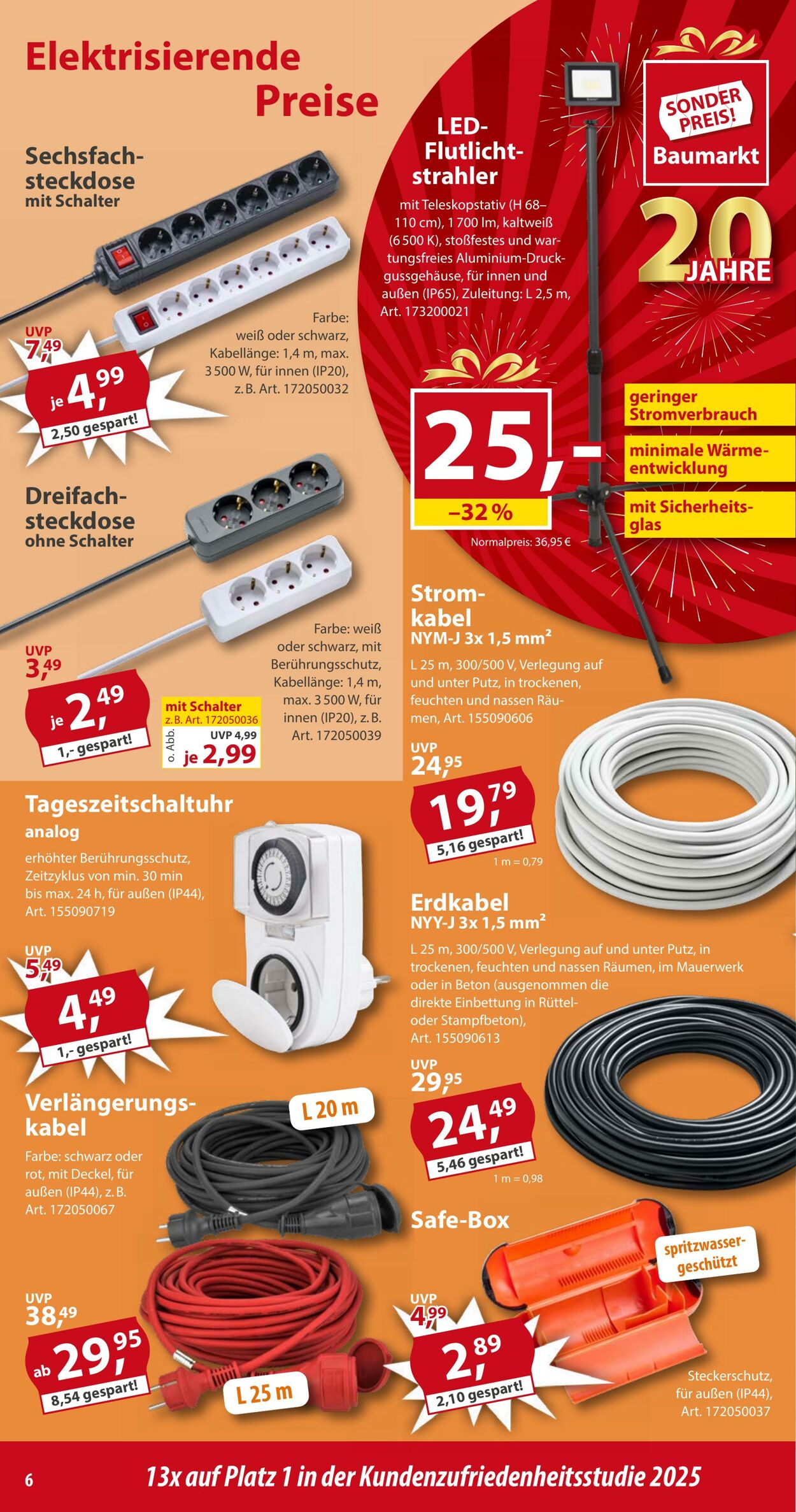 Prospekt Sonderpreis Baumarkt 29.11.2025 - 13.12.2025