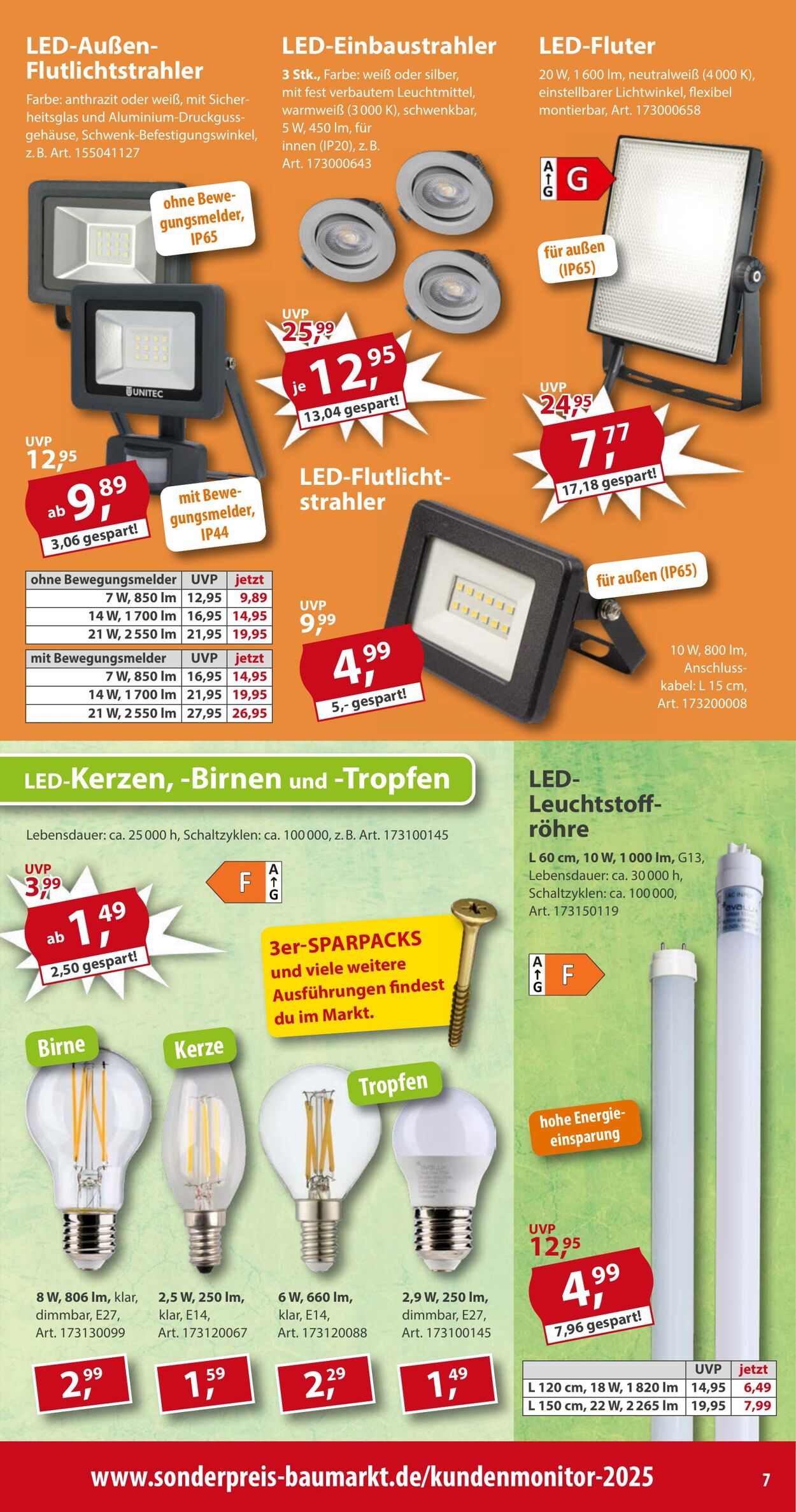 Prospekt Sonderpreis Baumarkt 29.11.2025 - 13.12.2025