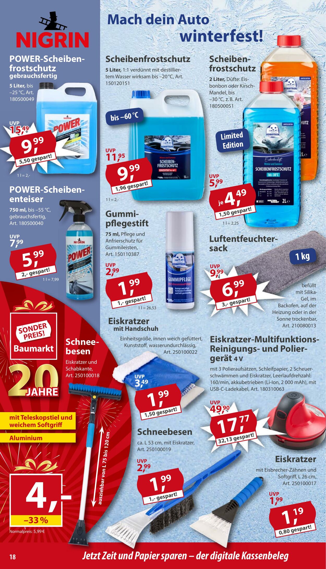 Prospekt Sonderpreis Baumarkt 29.11.2025 - 13.12.2025