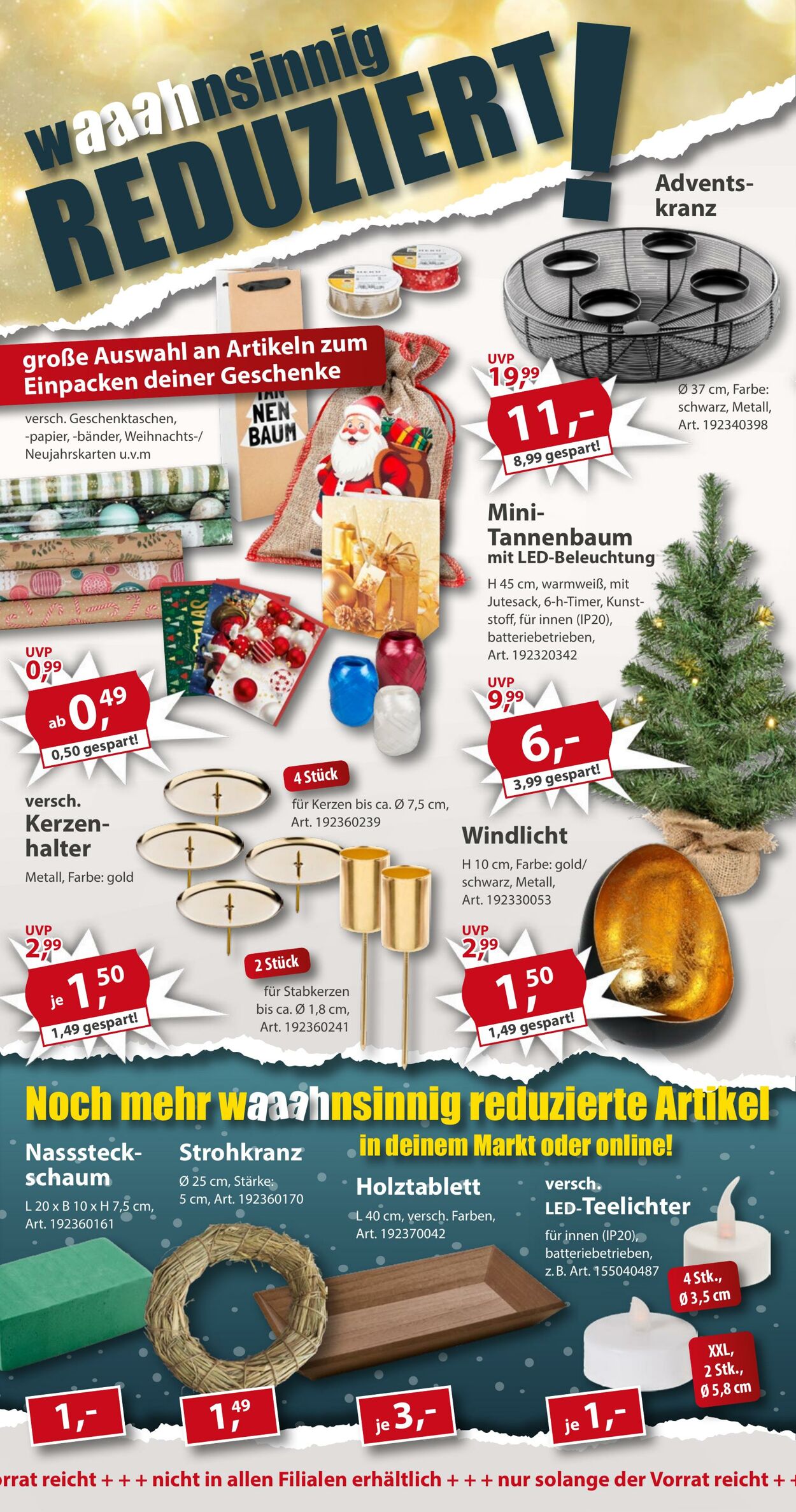Prospekt Sonderpreis Baumarkt 06.12.2025 - 25.12.2025