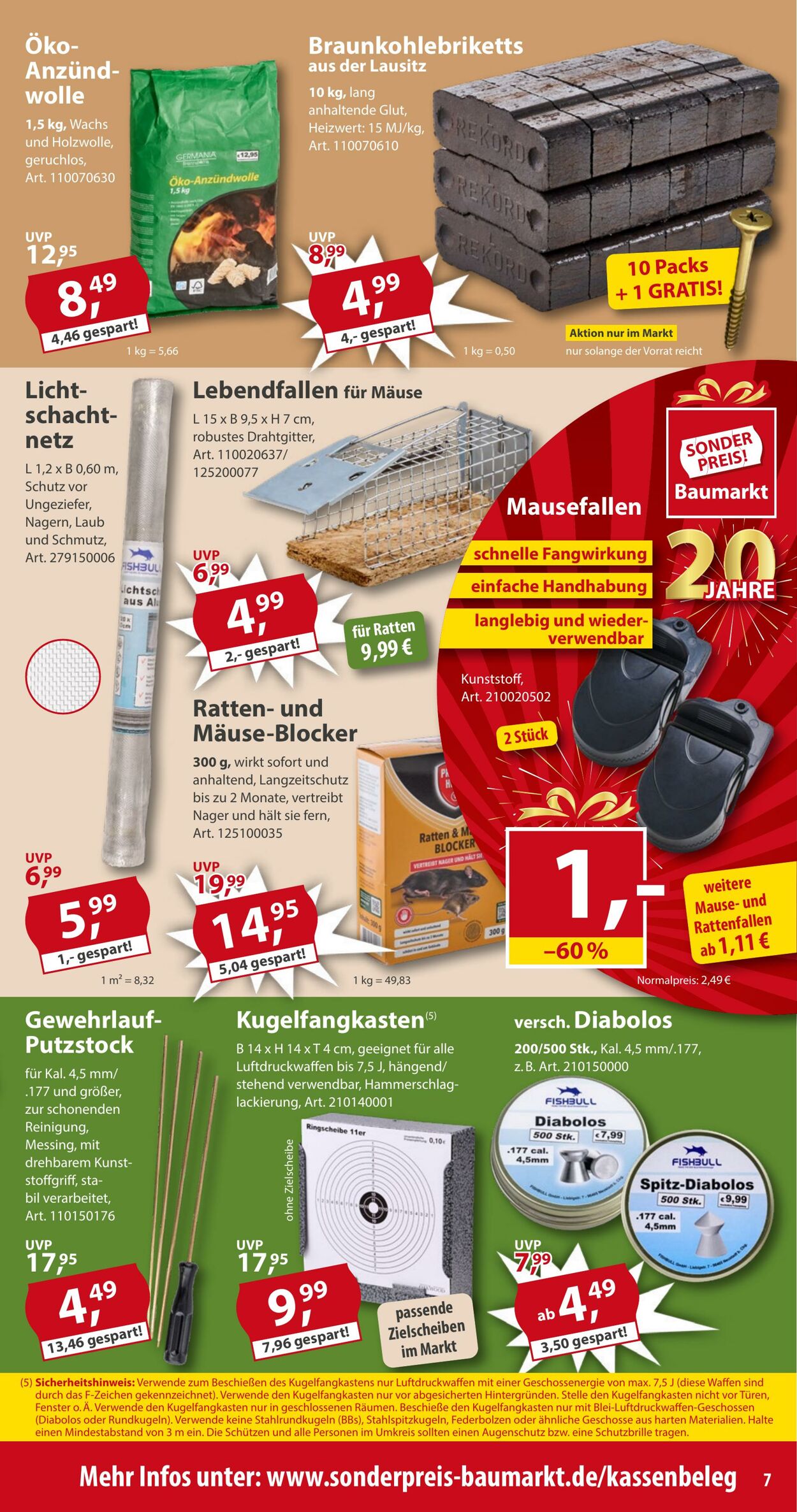 Prospekt Sonderpreis Baumarkt 06.12.2025 - 25.12.2025