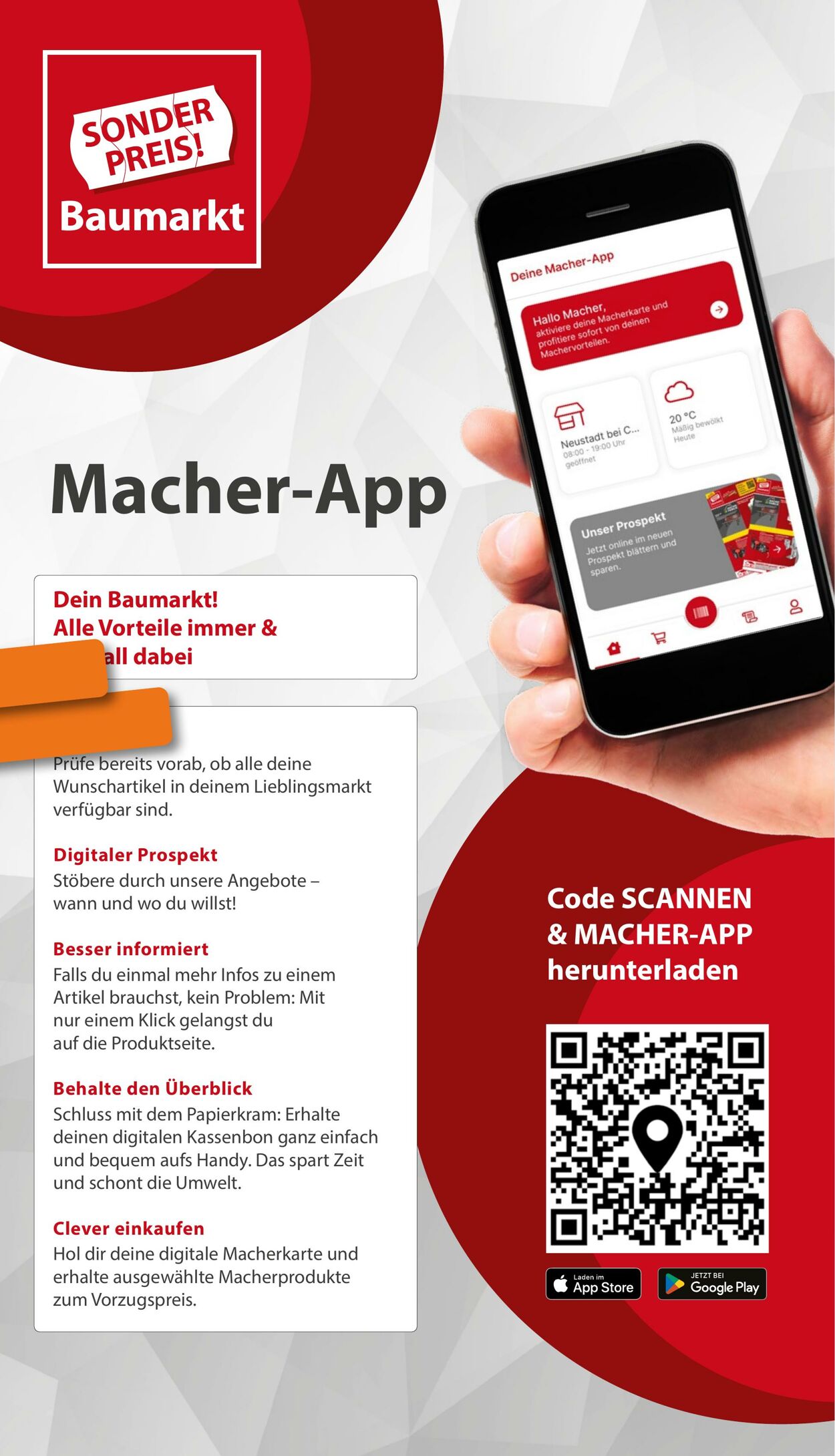 Prospekt Sonderpreis Baumarkt 06.12.2025 - 25.12.2025