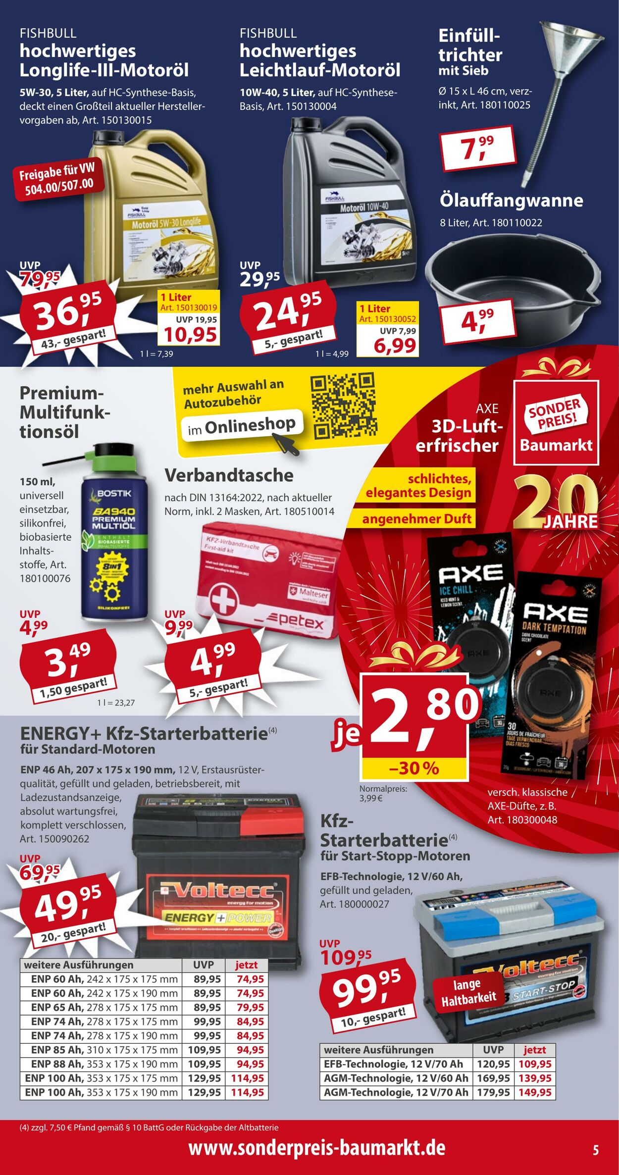 Prospekt Sonderpreis Baumarkt 06.12.2025 - 25.12.2025